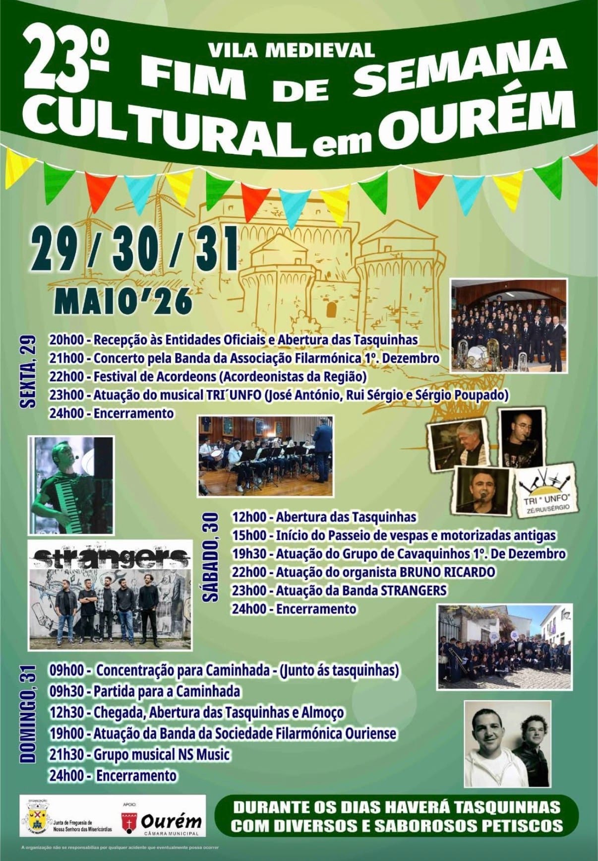 Cartaz de 23.º Fim de Semana Cultural