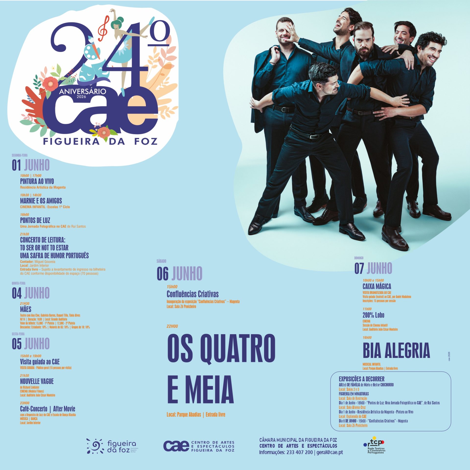 Cartaz de 24.º Aniversário CAE