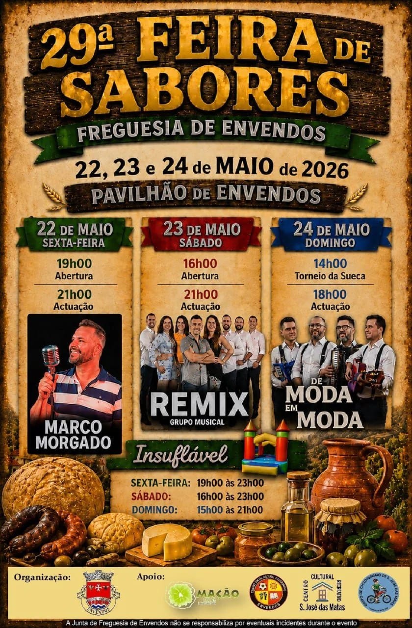 Cartaz de 29ª Feira de Sabores