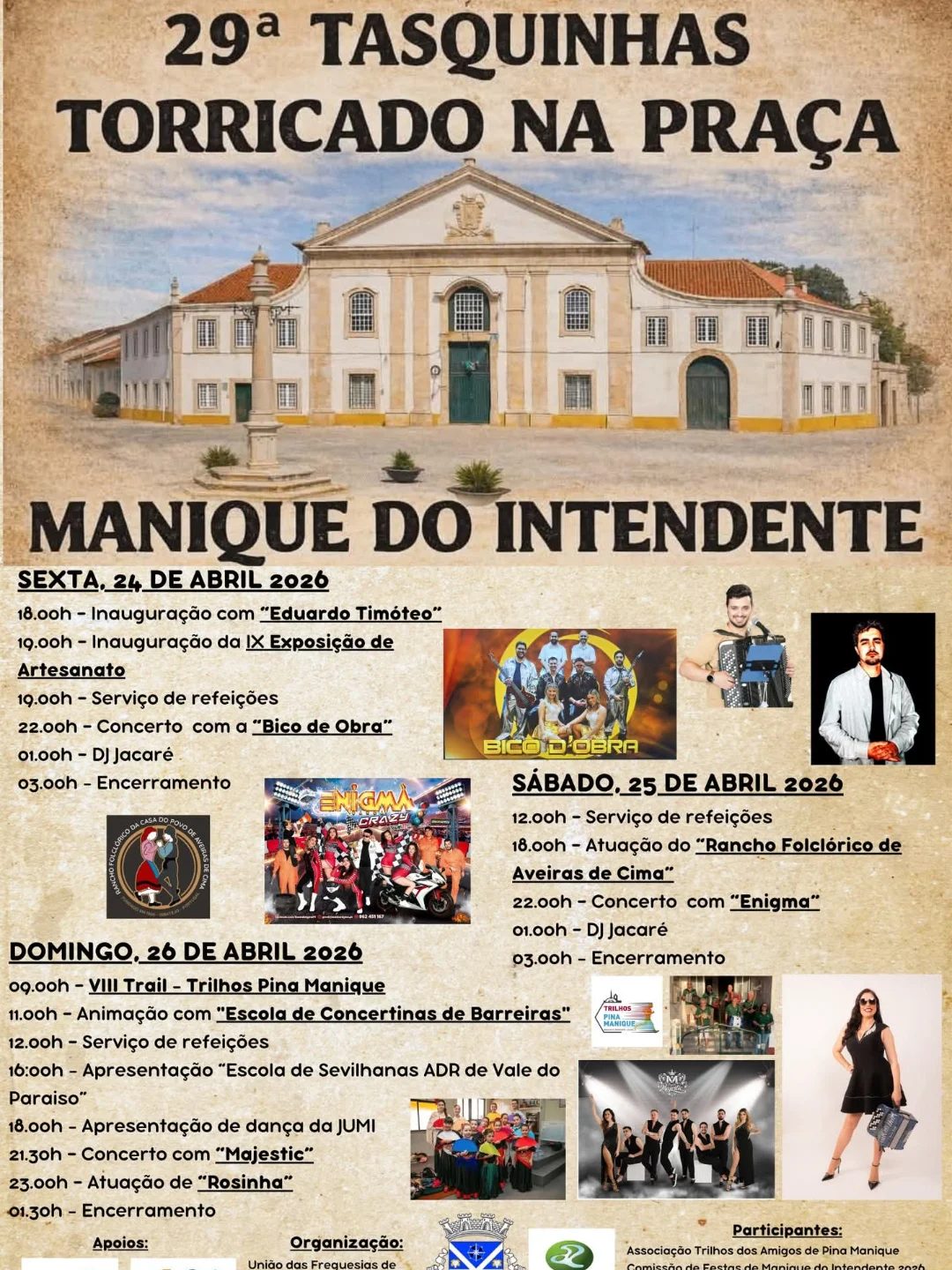 Cartaz de 29.ª Tasquinhas - Torricado na Praça