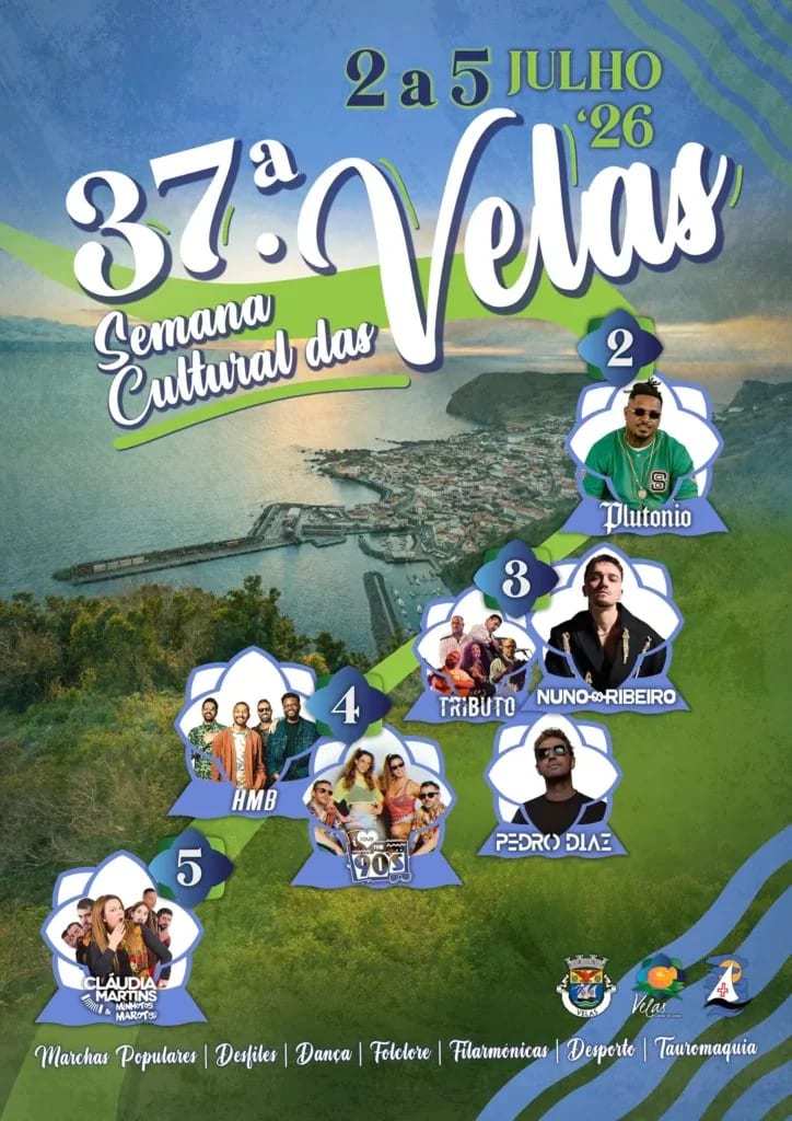 Cartaz de 37.ª Semana Cultural das Velas