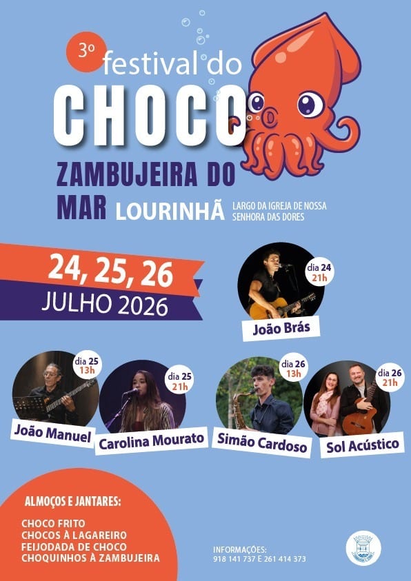 Cartaz de 3.º Festival do Choco