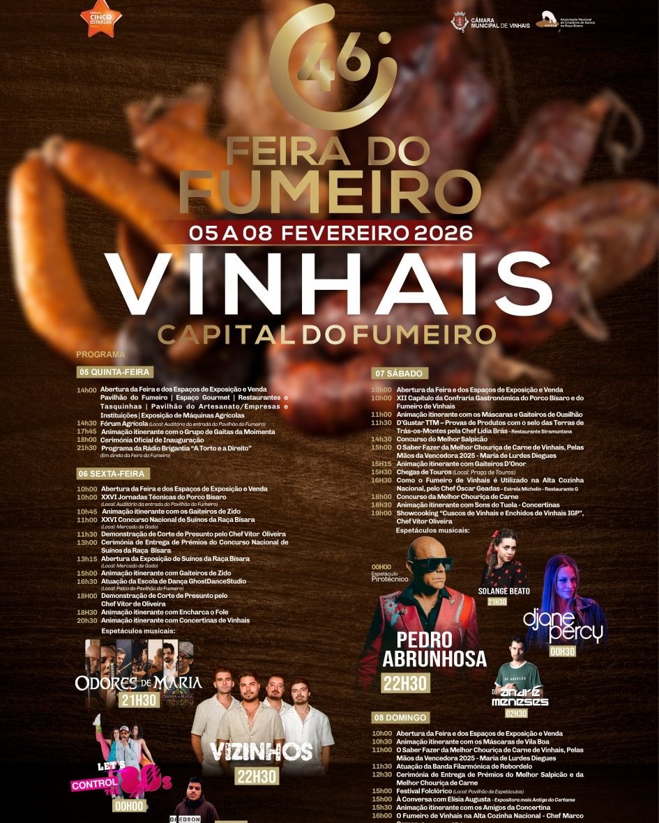 Cartaz de 46.ª Feira do Fumeiro