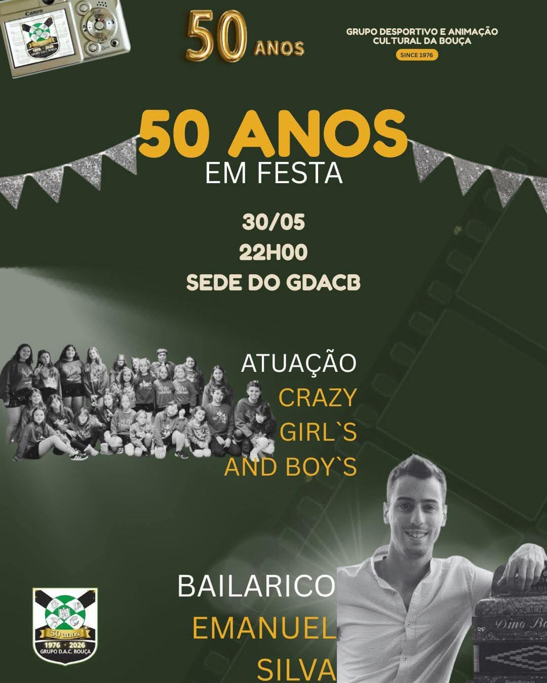 Cartaz de 50 Anos em Festa