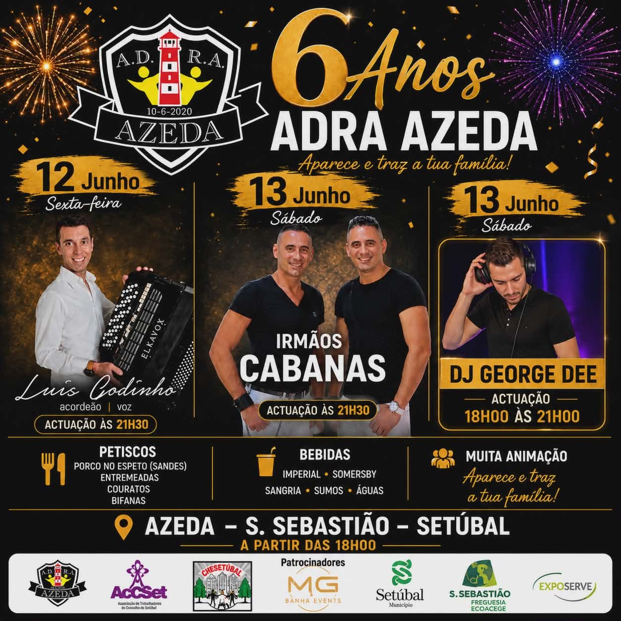 Cartaz de 6 Anos ADRA Azeda