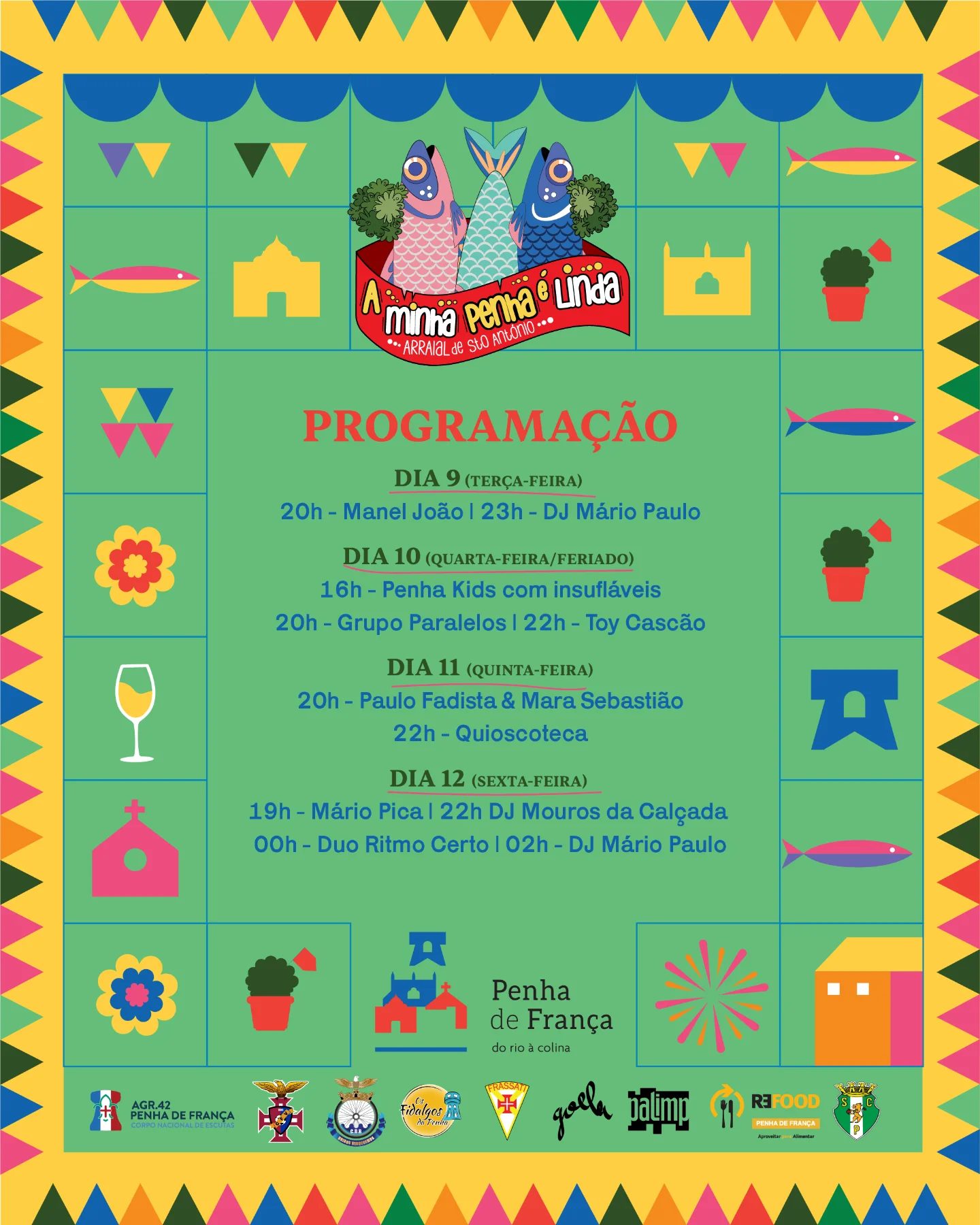Cartaz de A Minha Penha é Linda