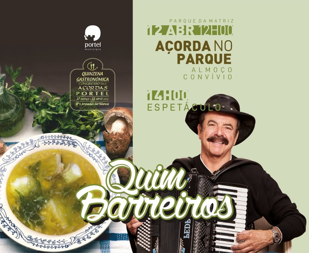 Cartaz de Açorda no Parque