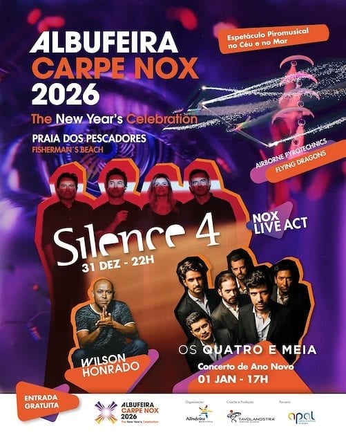 Cartaz de Albufeira Carpe Nox 2026