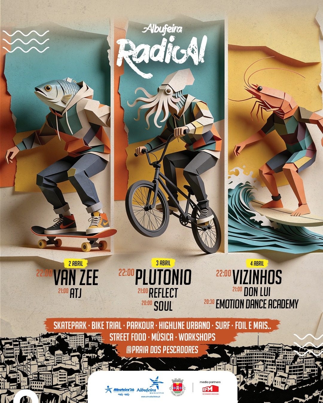 Cartaz de Albufeira Radical!