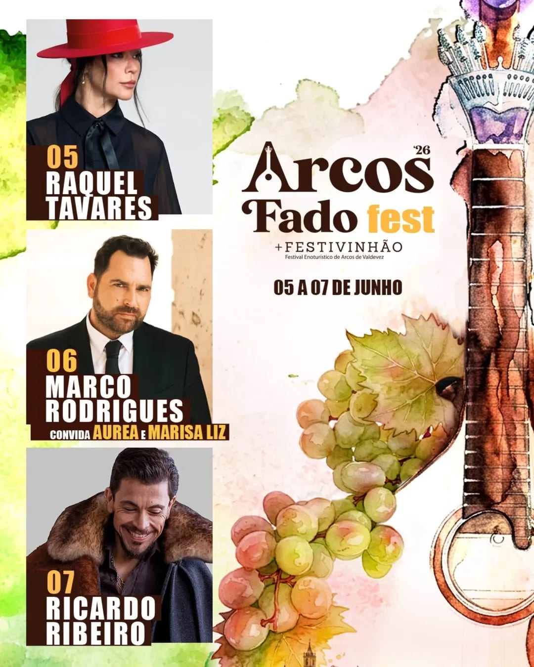 Cartaz de Arcos Fado Fest