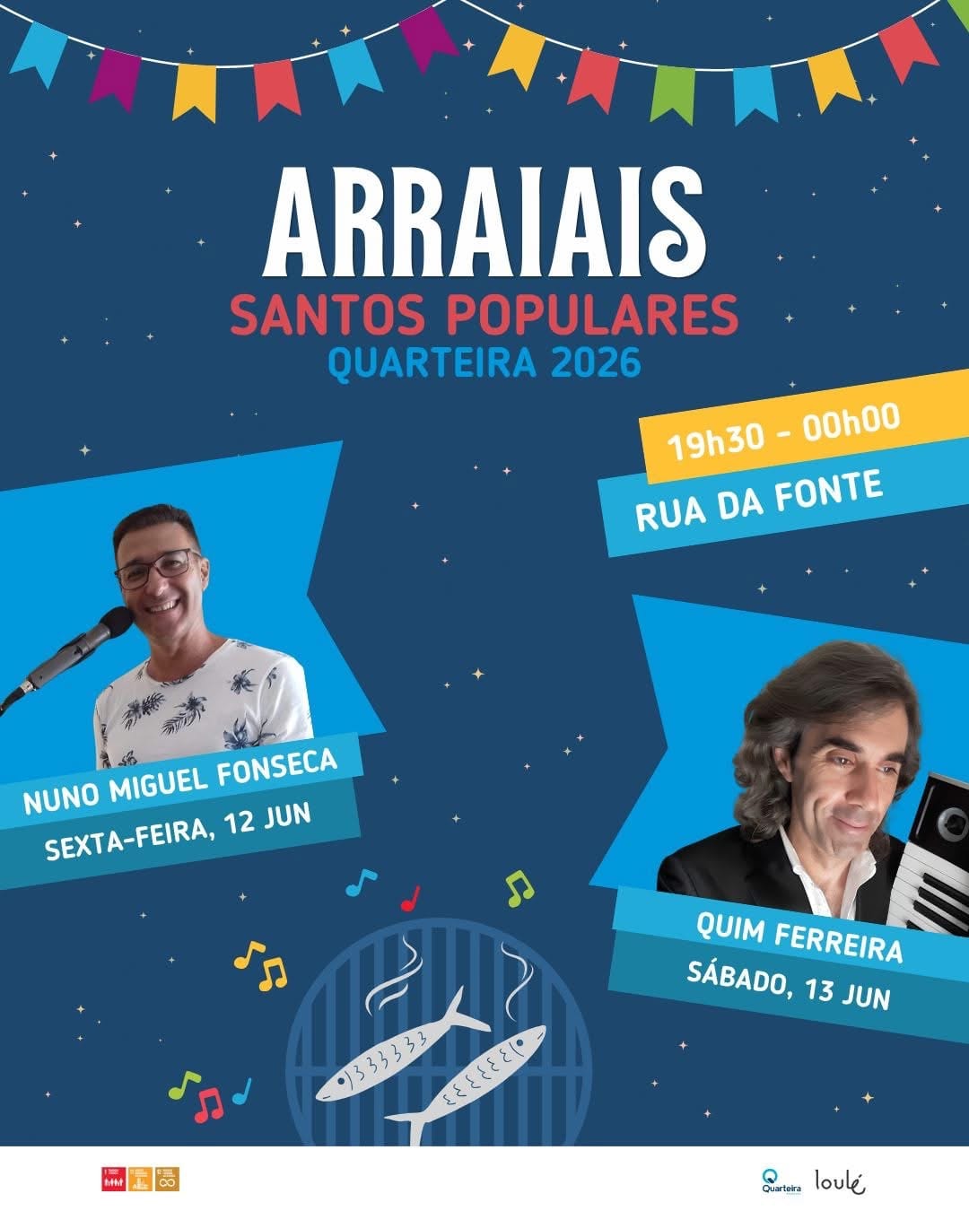 Cartaz de Arraiais Santos Populares