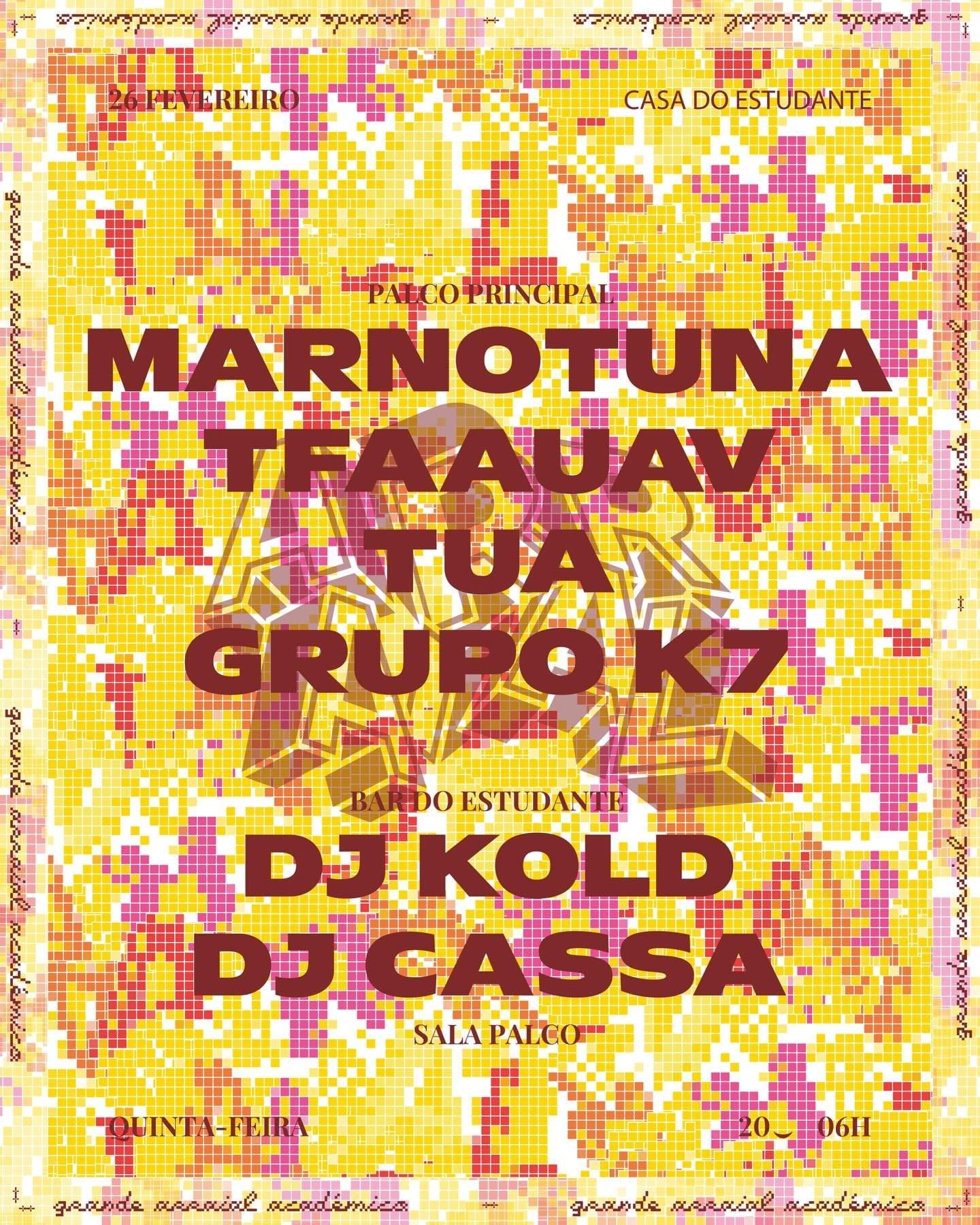 Cartaz de Arraial Académico da Universidade de Aveiro