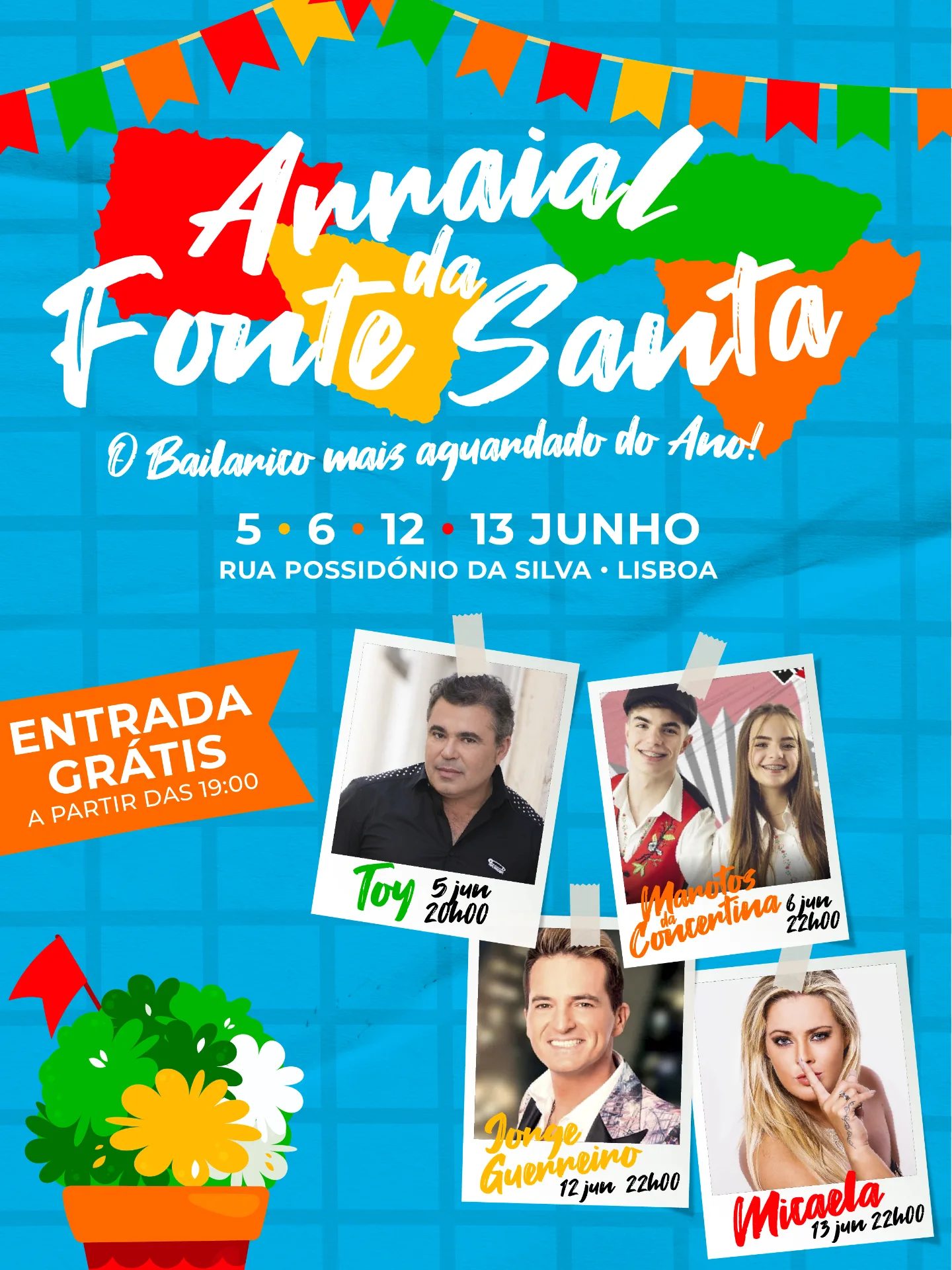 Cartaz de Arraial da Fonte Santa