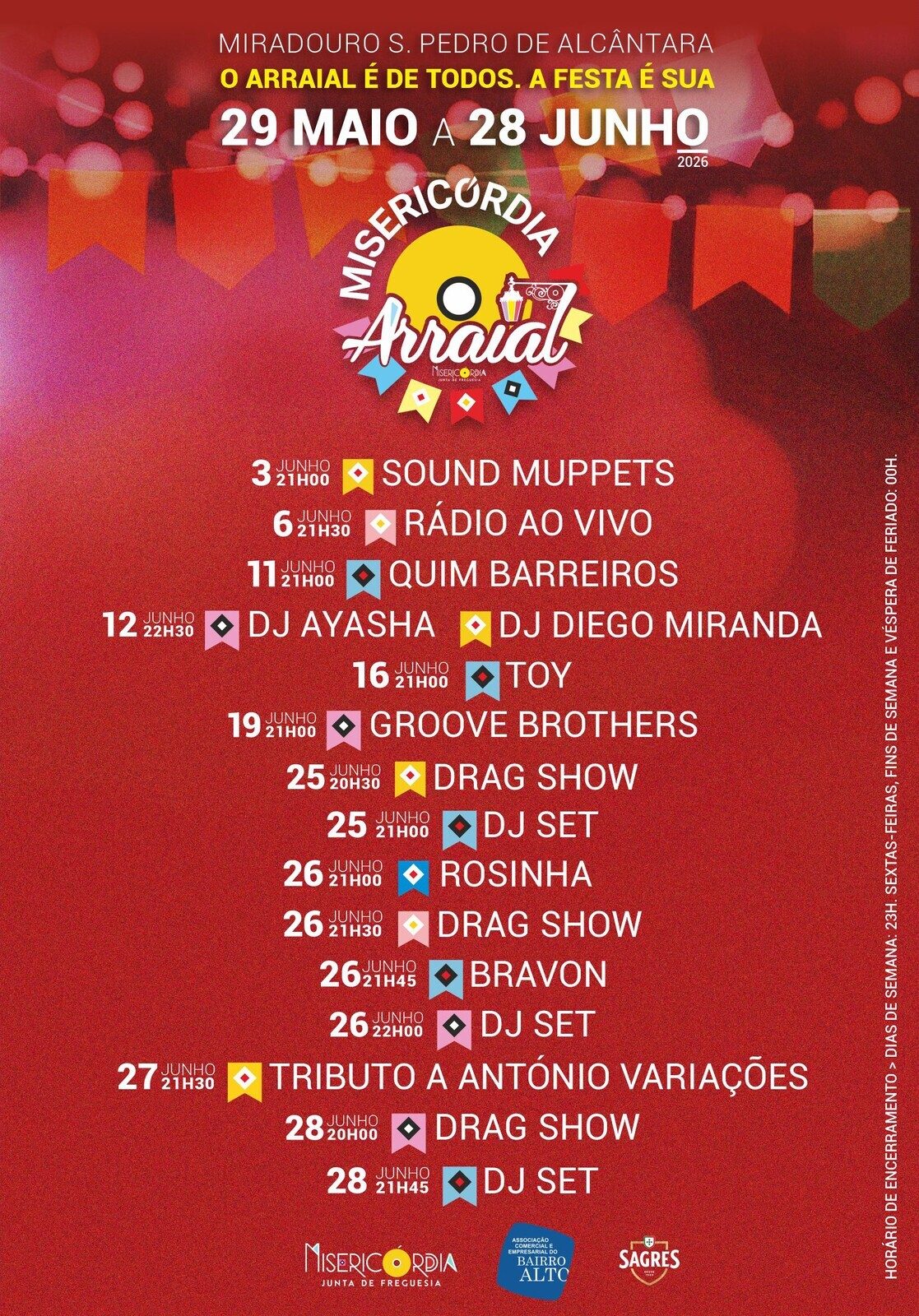 Cartaz de Arraial da Misericórdia