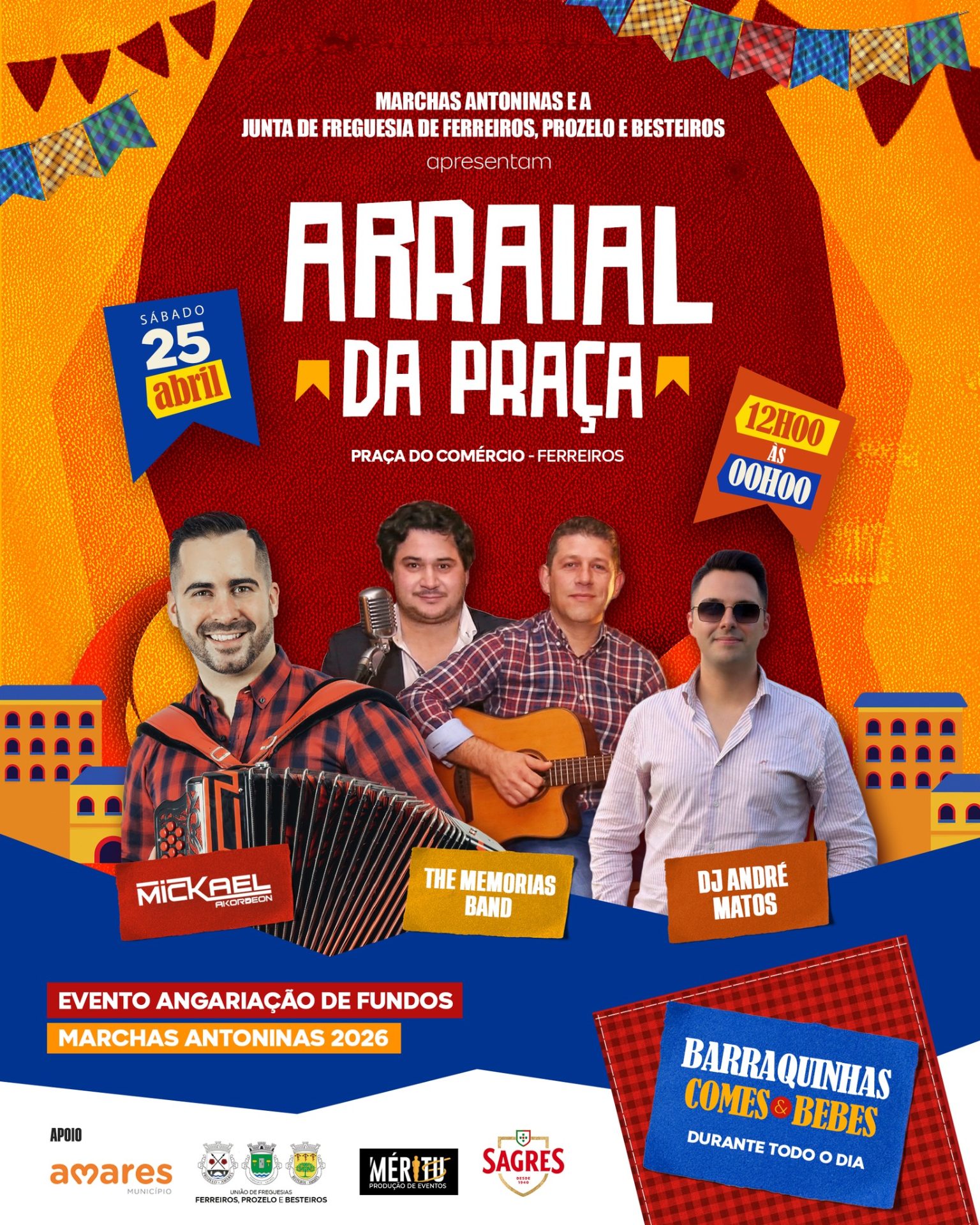 Cartaz de Arraial da Praça