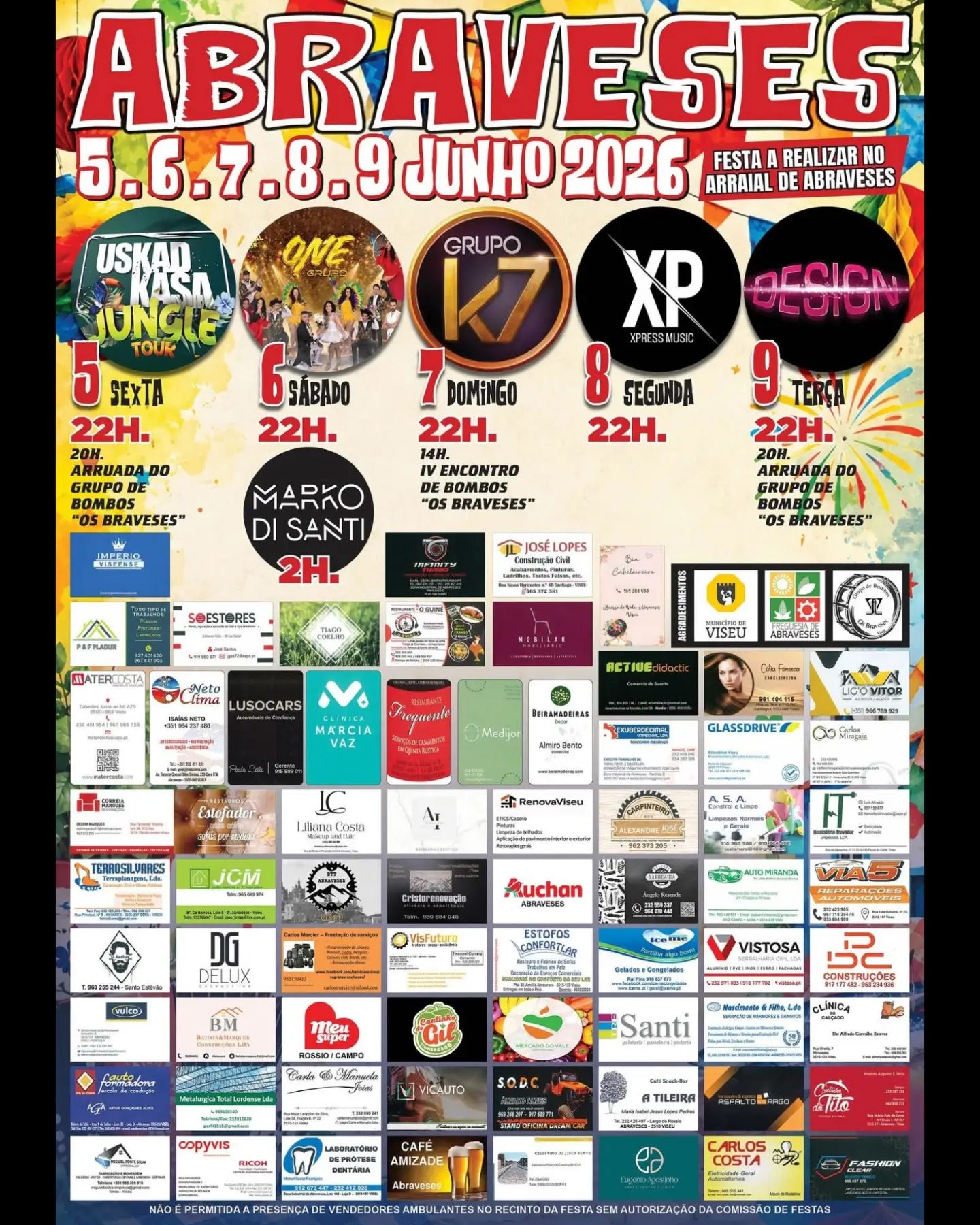 Cartaz de Arraial de Abraveses