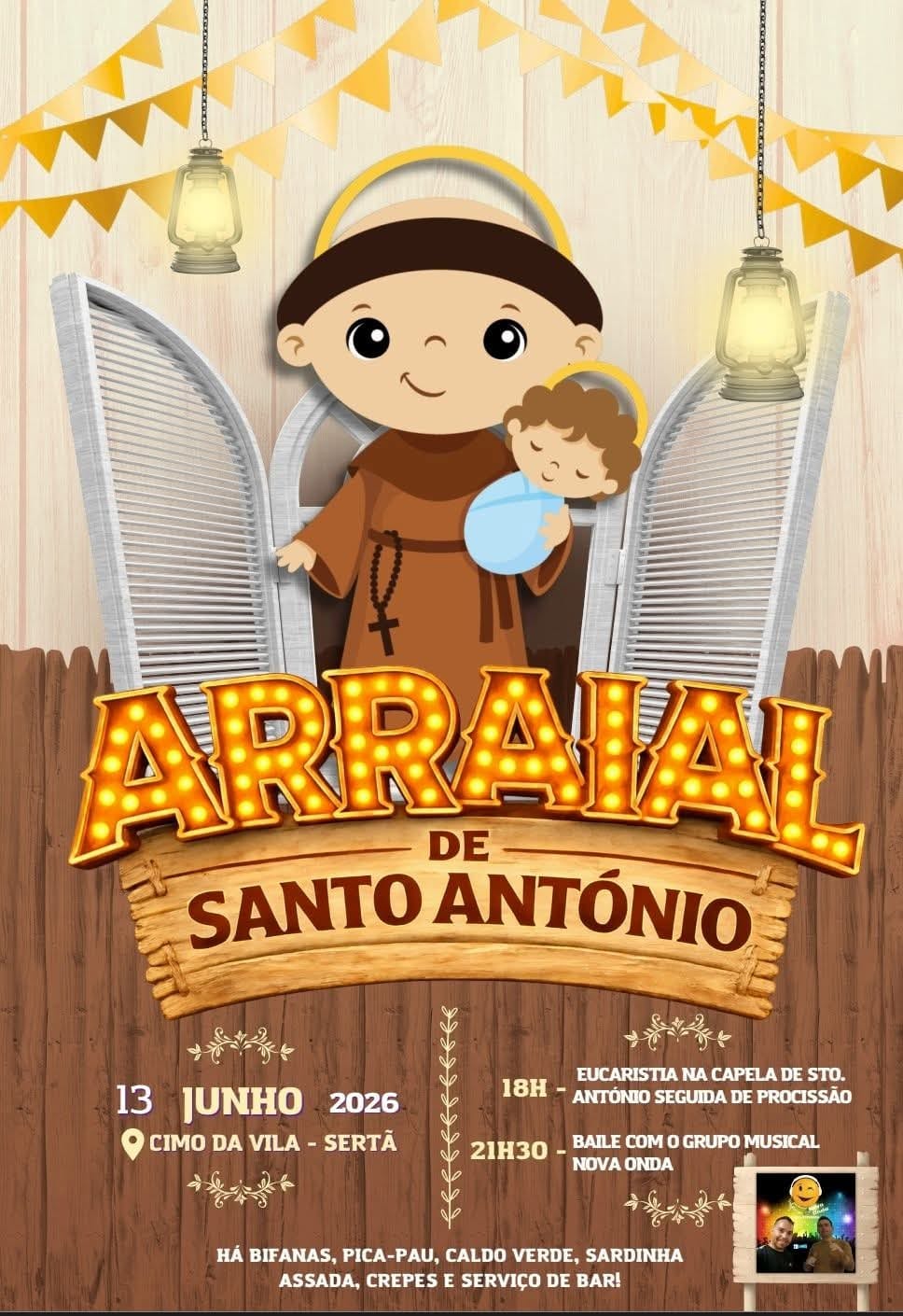 Cartaz de Arraial de Santo António