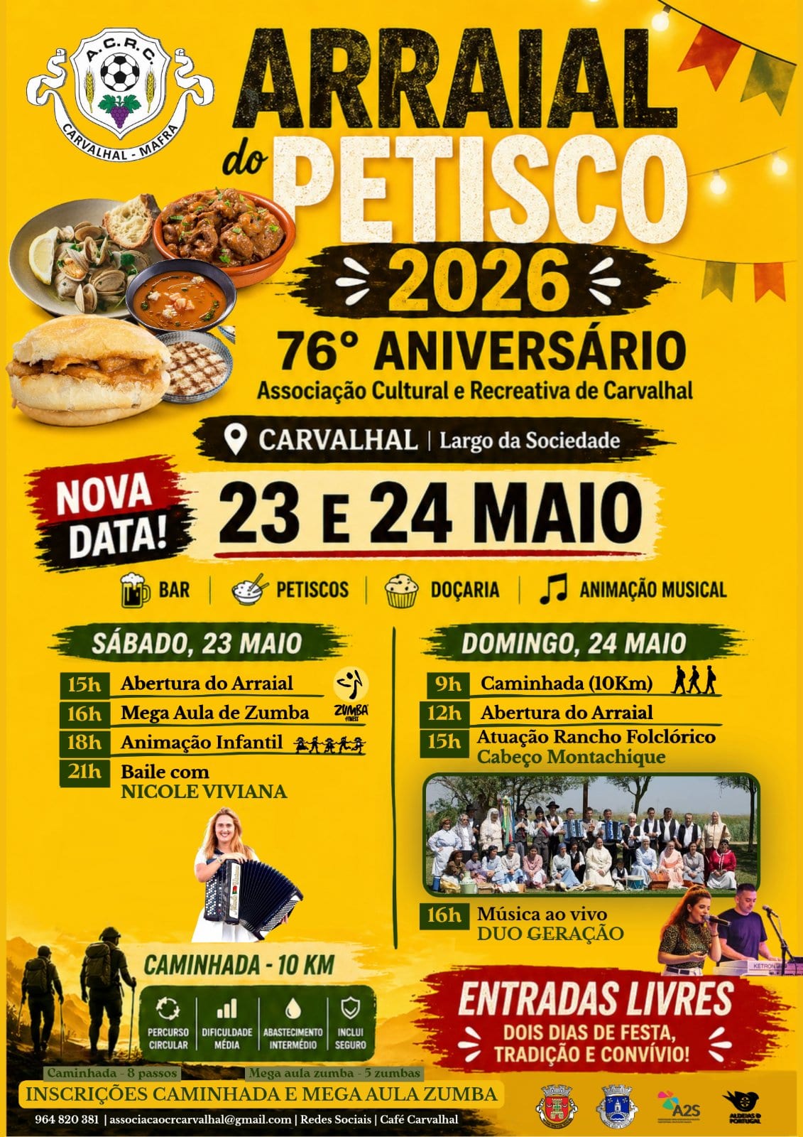 Cartaz de Arraial do Petisco