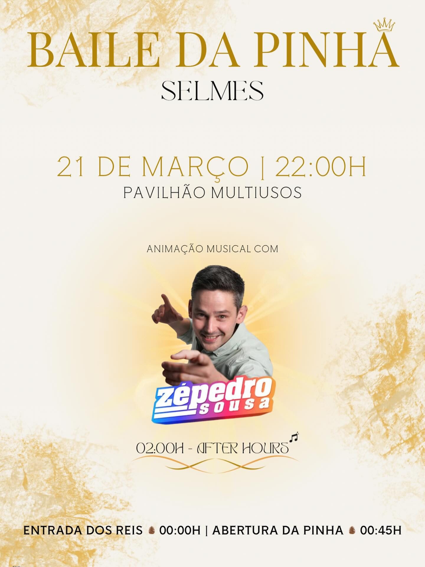 Cartaz de Baile da Pinha