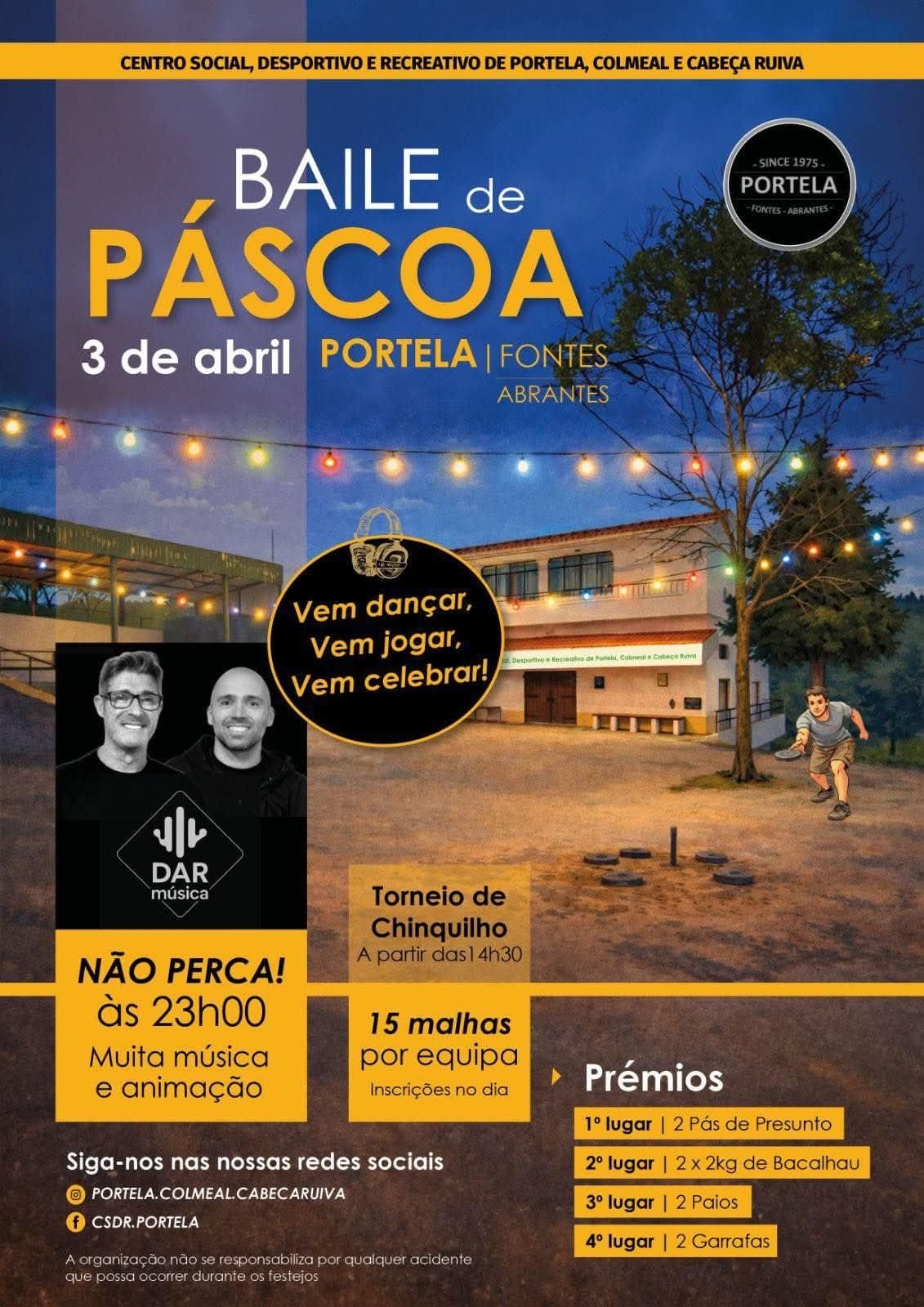 Cartaz de Baile de Páscoa