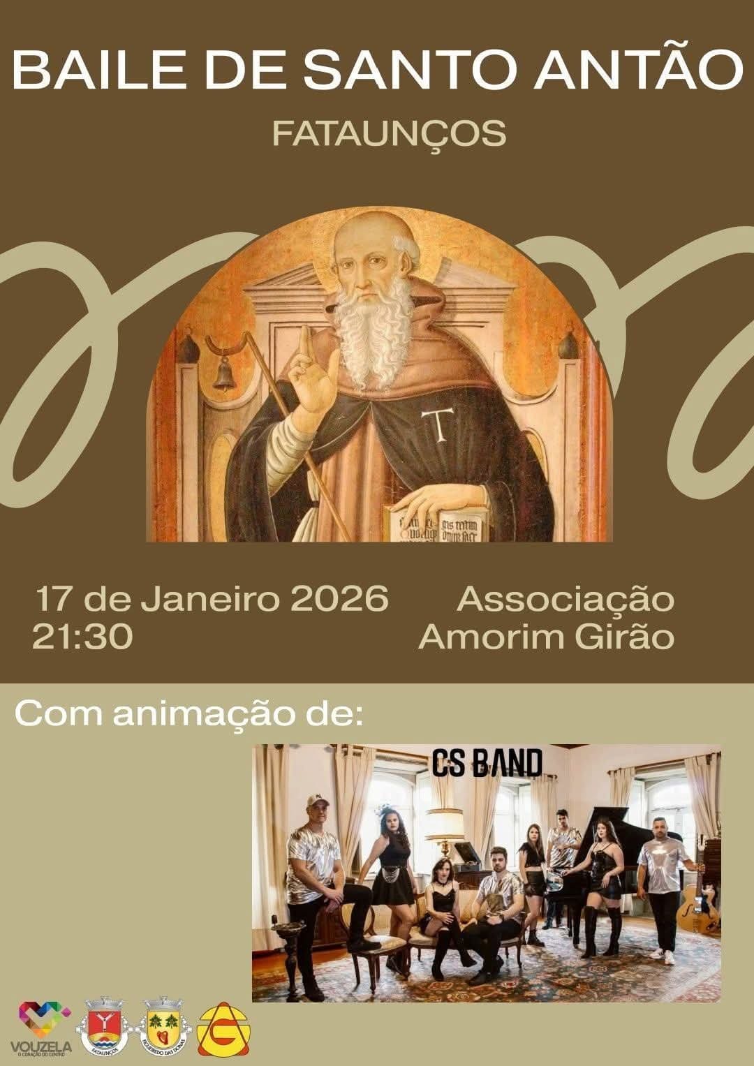 Cartaz de Baile de Santo Antão
