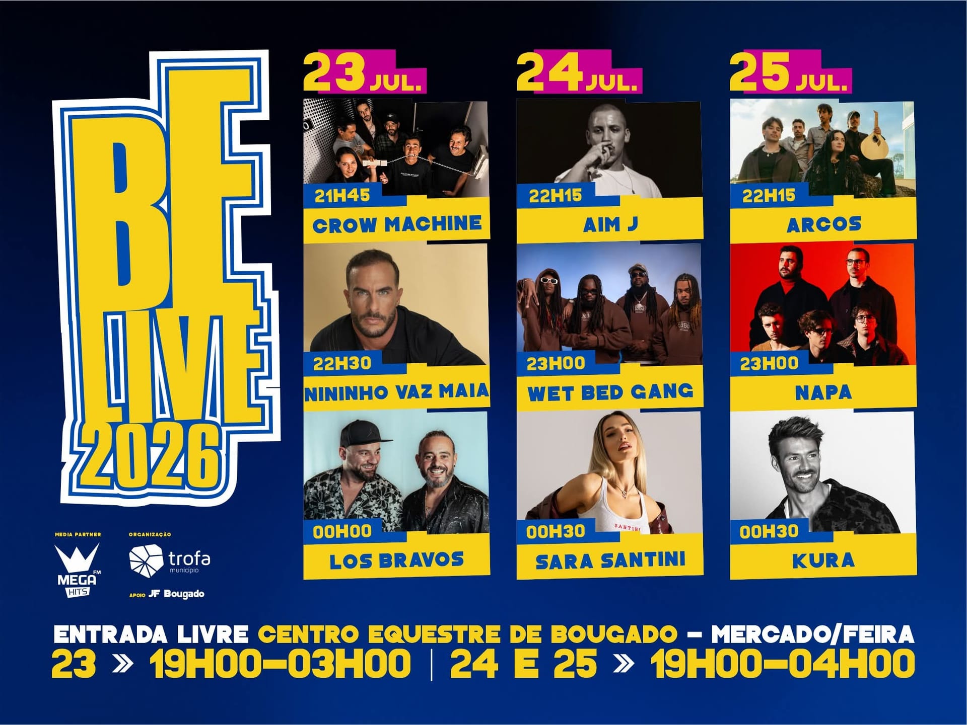 Cartaz de Be Live 2026