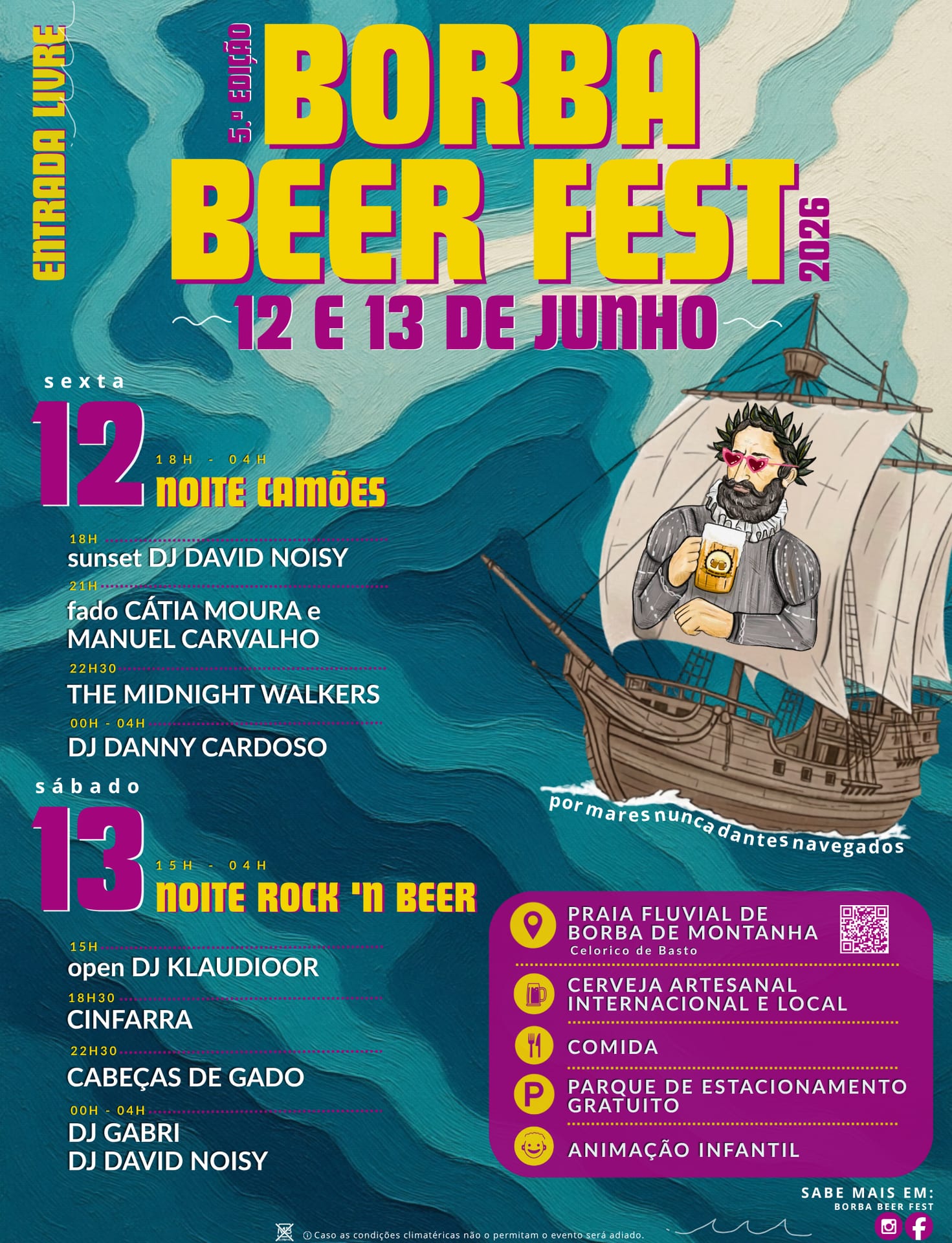 Cartaz de Borba Beer Fest