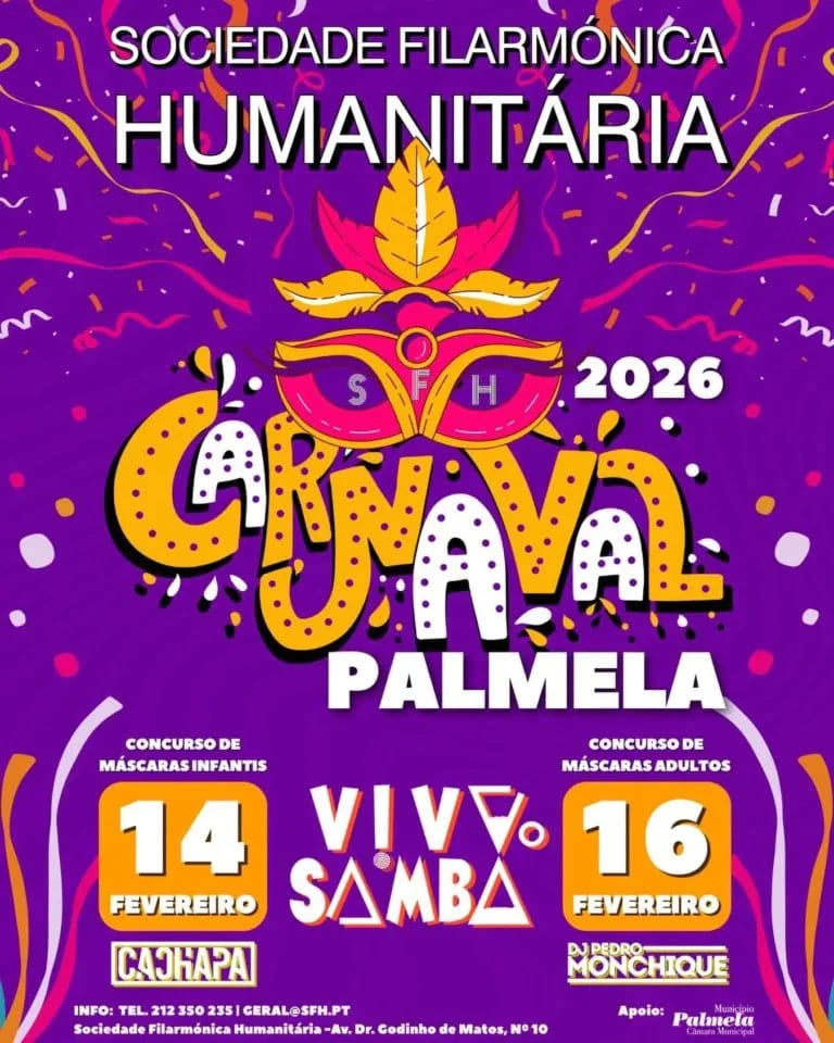 Cartaz de Carnaval de Palmela