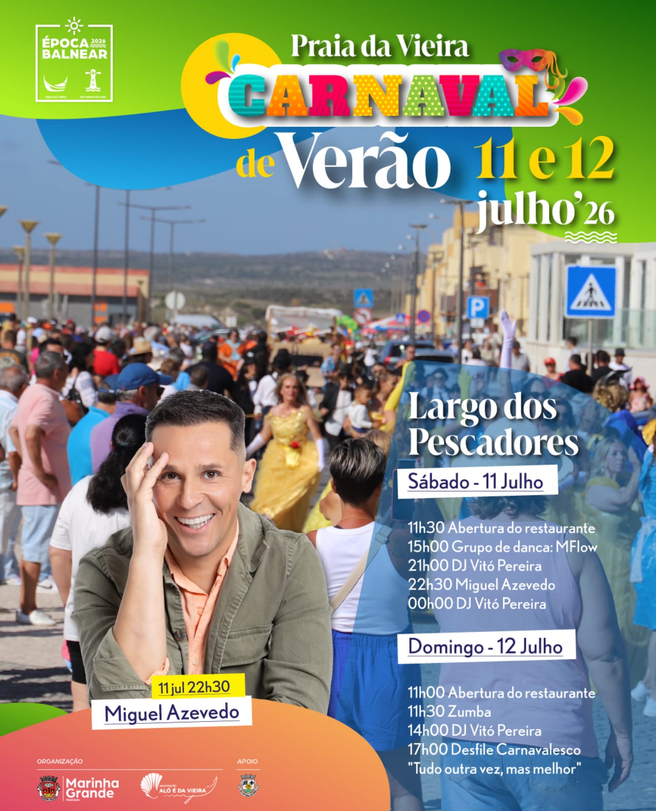 Cartaz de Carnaval de Verão
