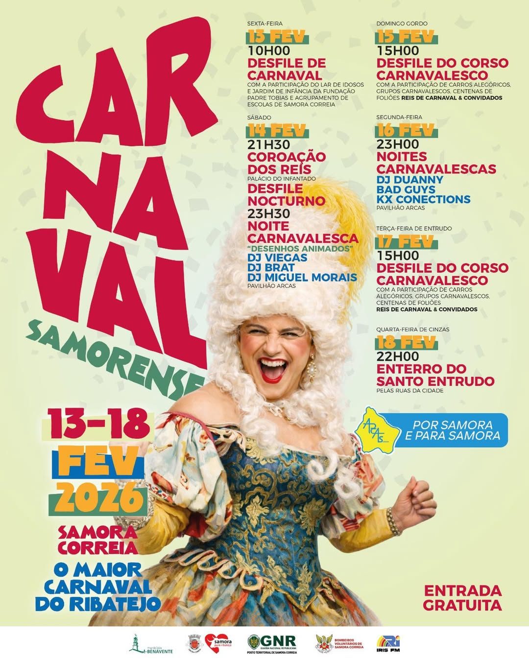Cartaz de Carnaval Samorense