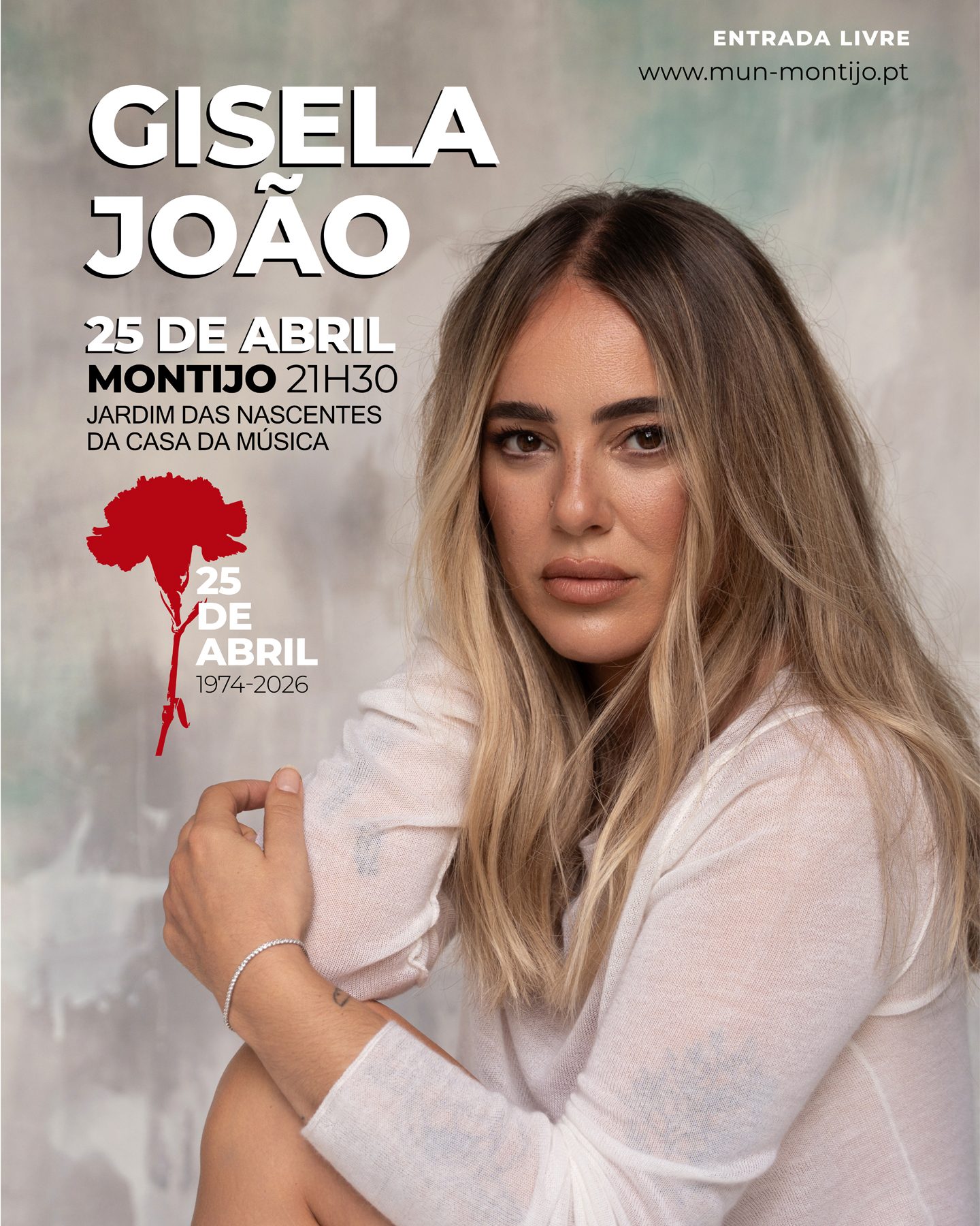 Cartaz de Comemorações 25 de Abril