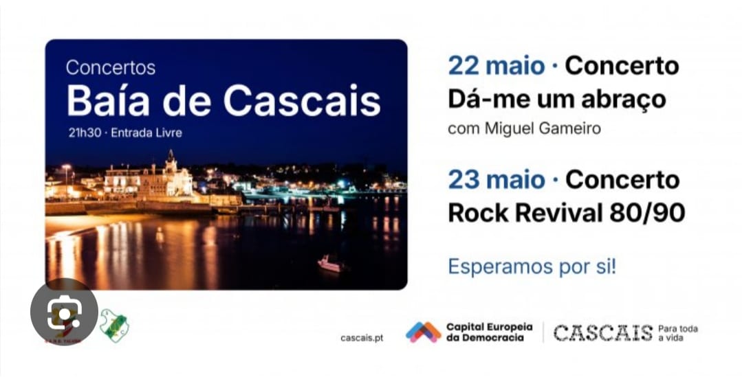 Cartaz de Concertos Baía de Cascais