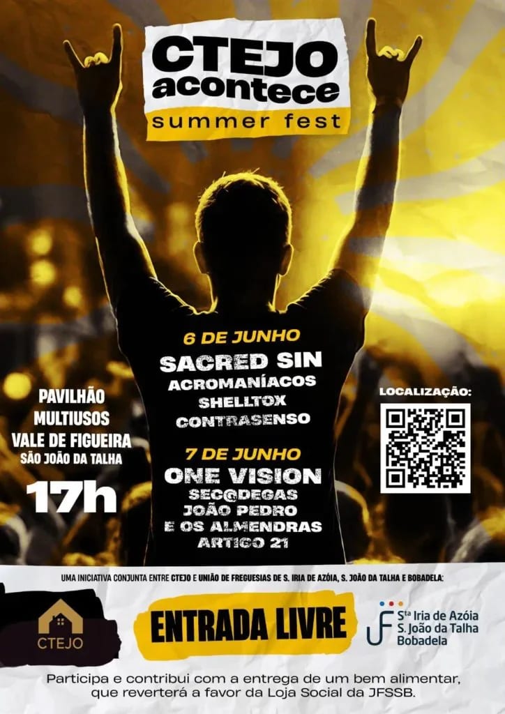 Cartaz de CTEJO Acontece Summer Fest