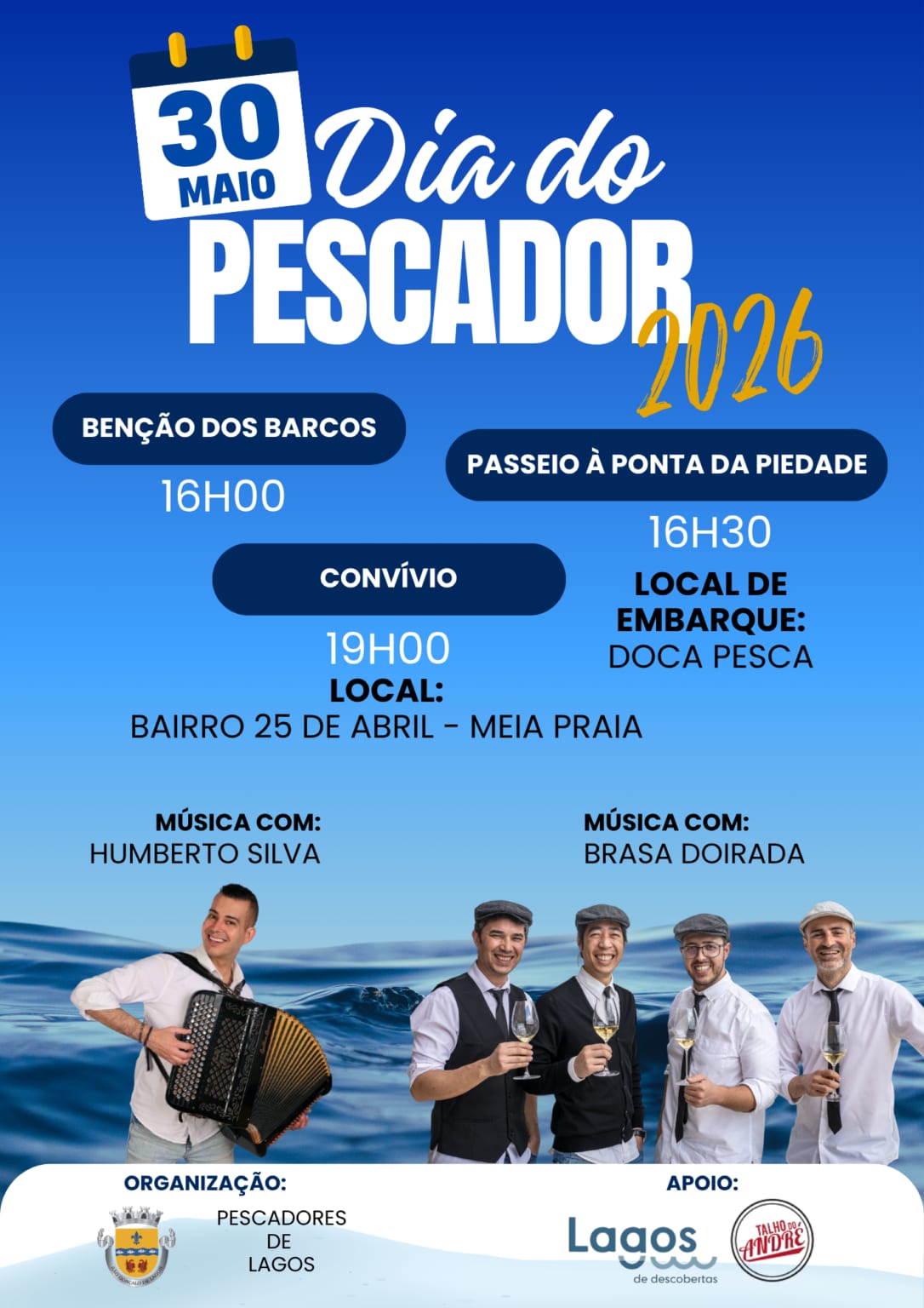 Cartaz de Dia do Pescador