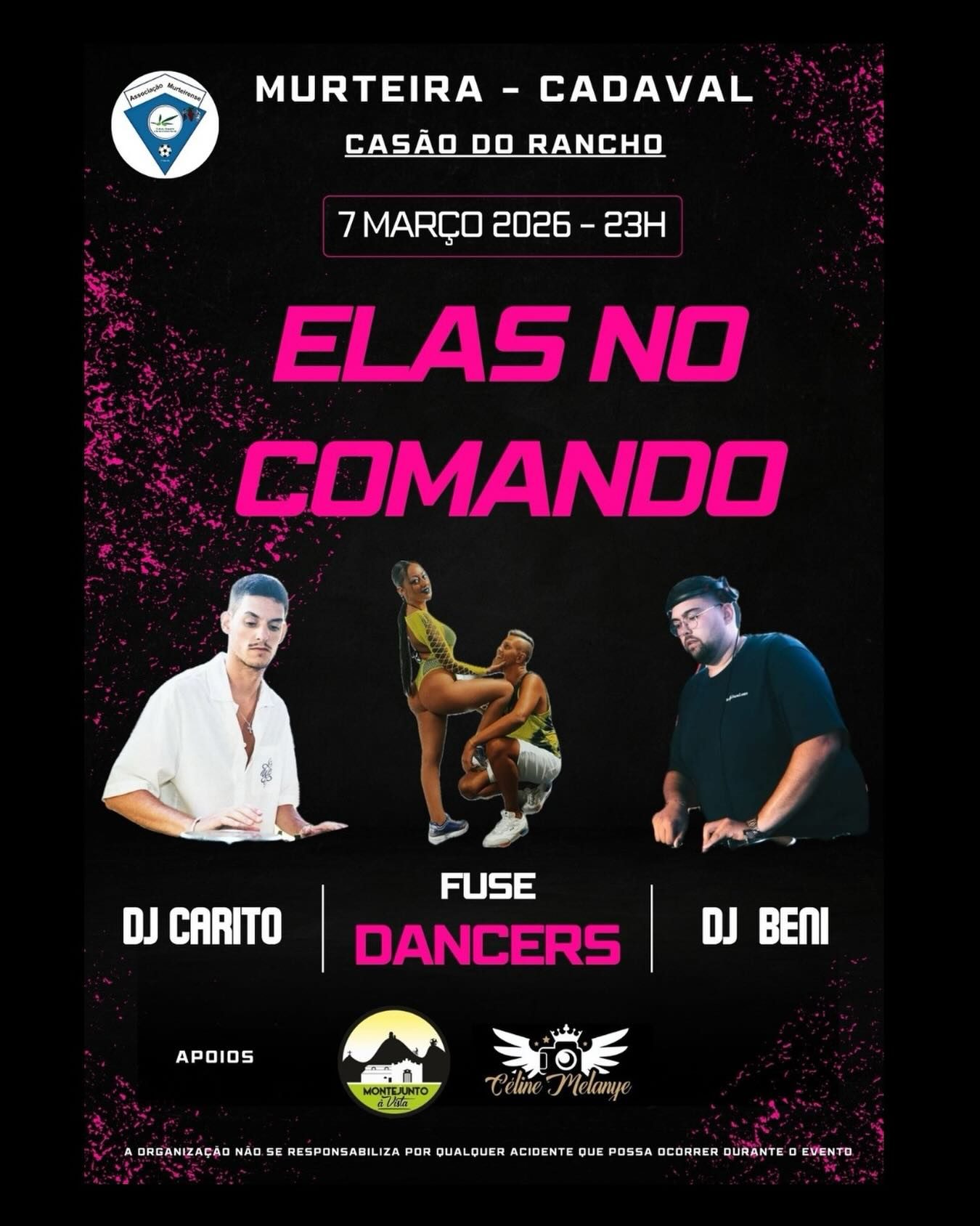 Cartaz de Elas no Comando