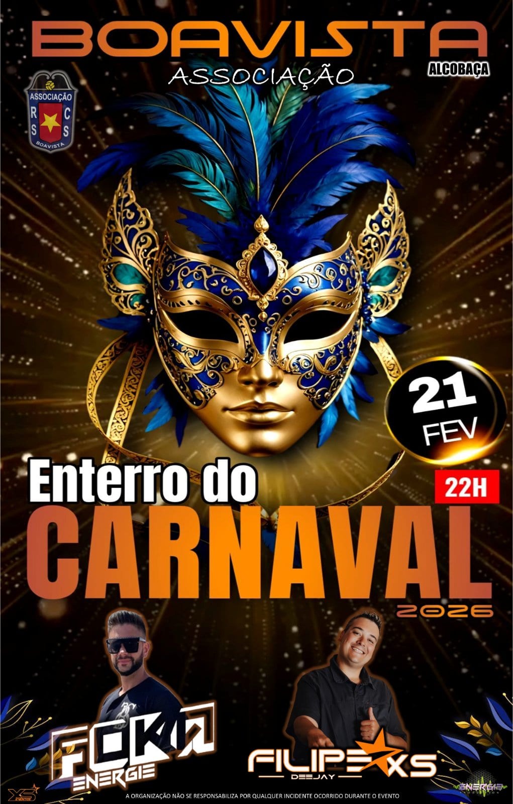 Cartaz de Enterro do Carnaval