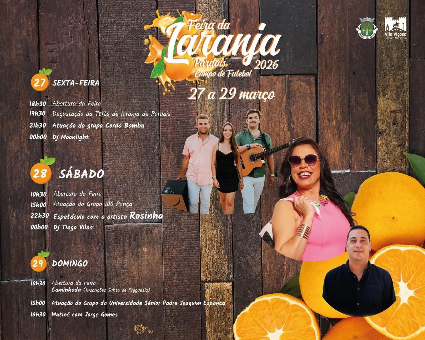 Cartaz de Feira da Laranja