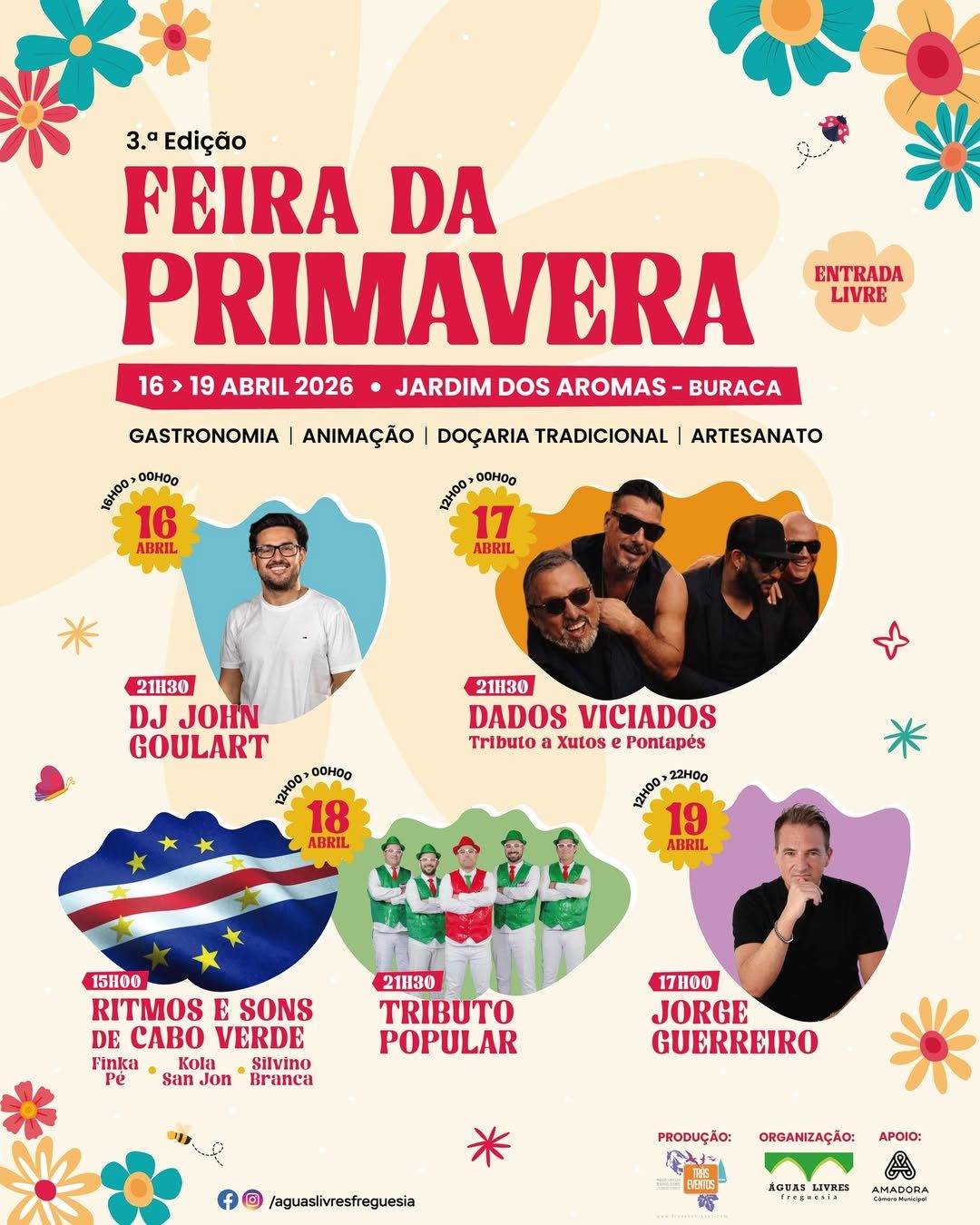Cartaz de Feira da Primavera