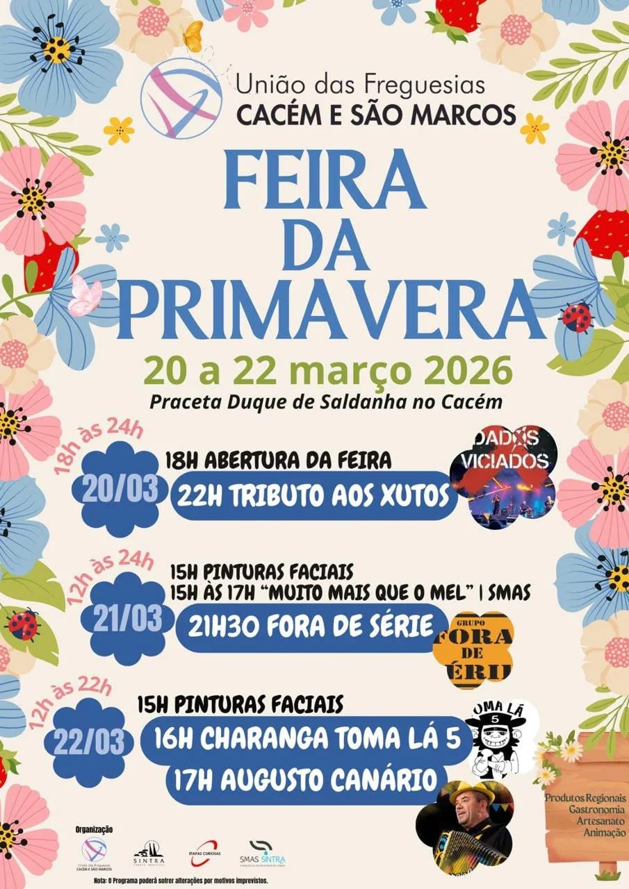 Cartaz de Feira da Primavera 