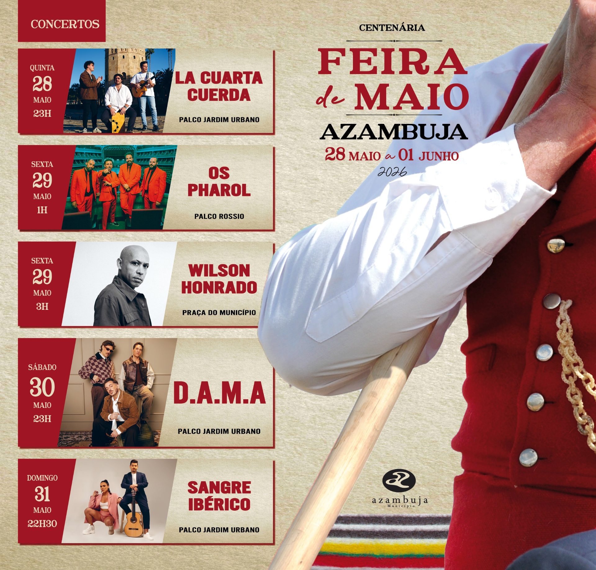 Cartaz de Feira de Maio