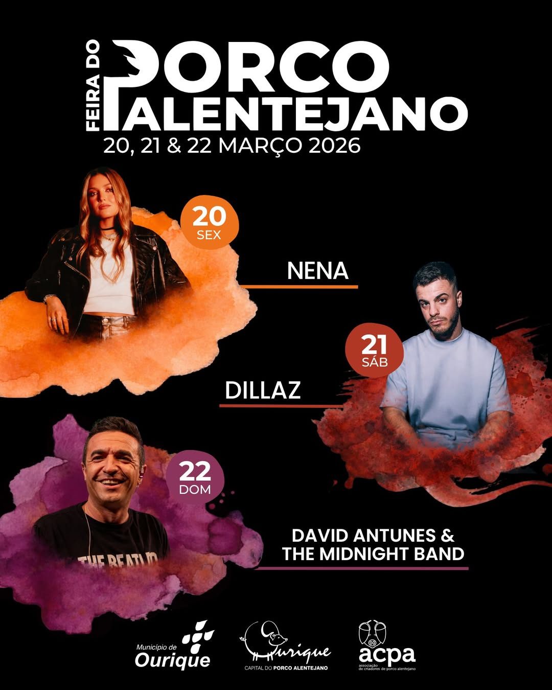 Cartaz de Feira do Porco Alentejano