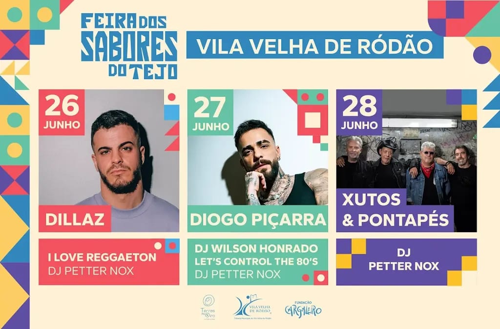 Cartaz de Feira dos Sabores do Tejo