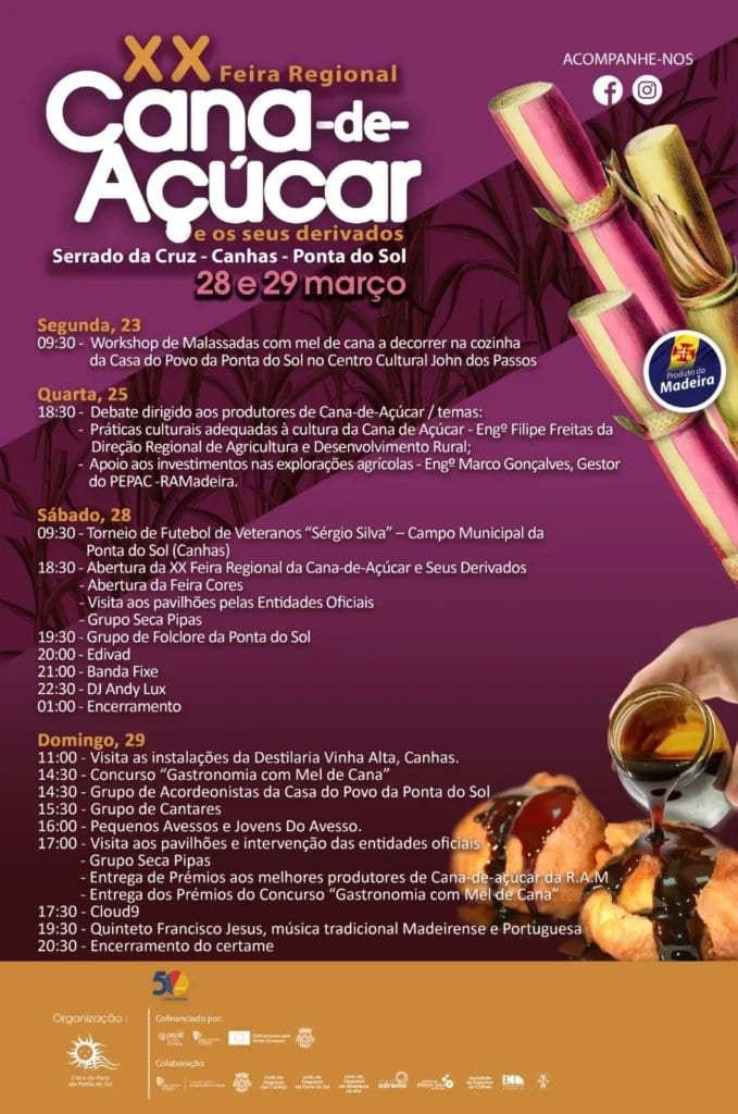 Cartaz de Feira Regional Cana-de-Açúcar
