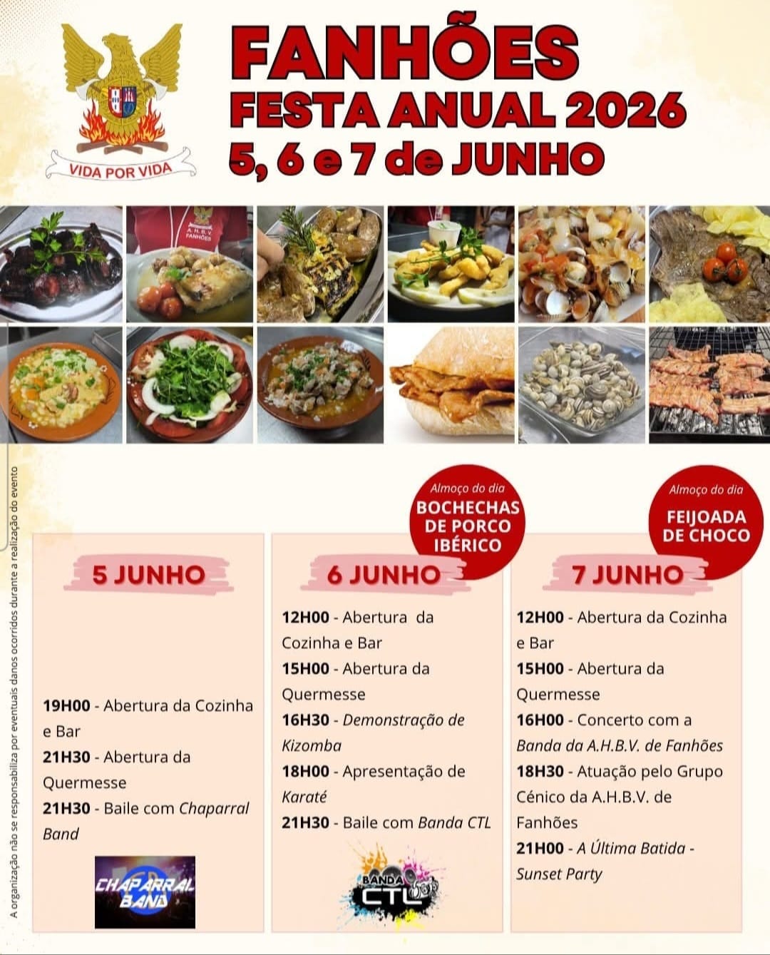 Cartaz de Festa Anual