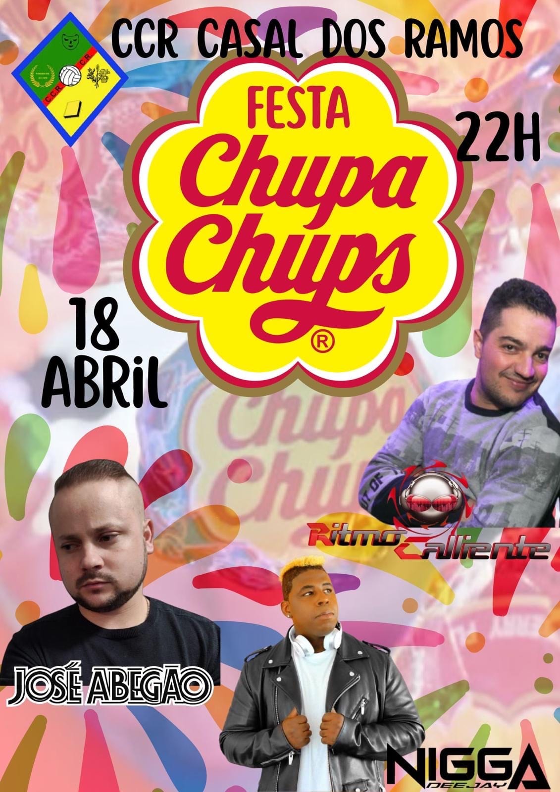 Cartaz de Festa Chupa Chups