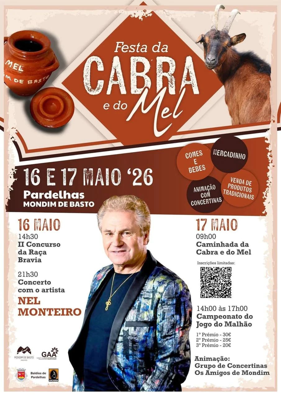 Cartaz de Festa da Cabra e do Mel