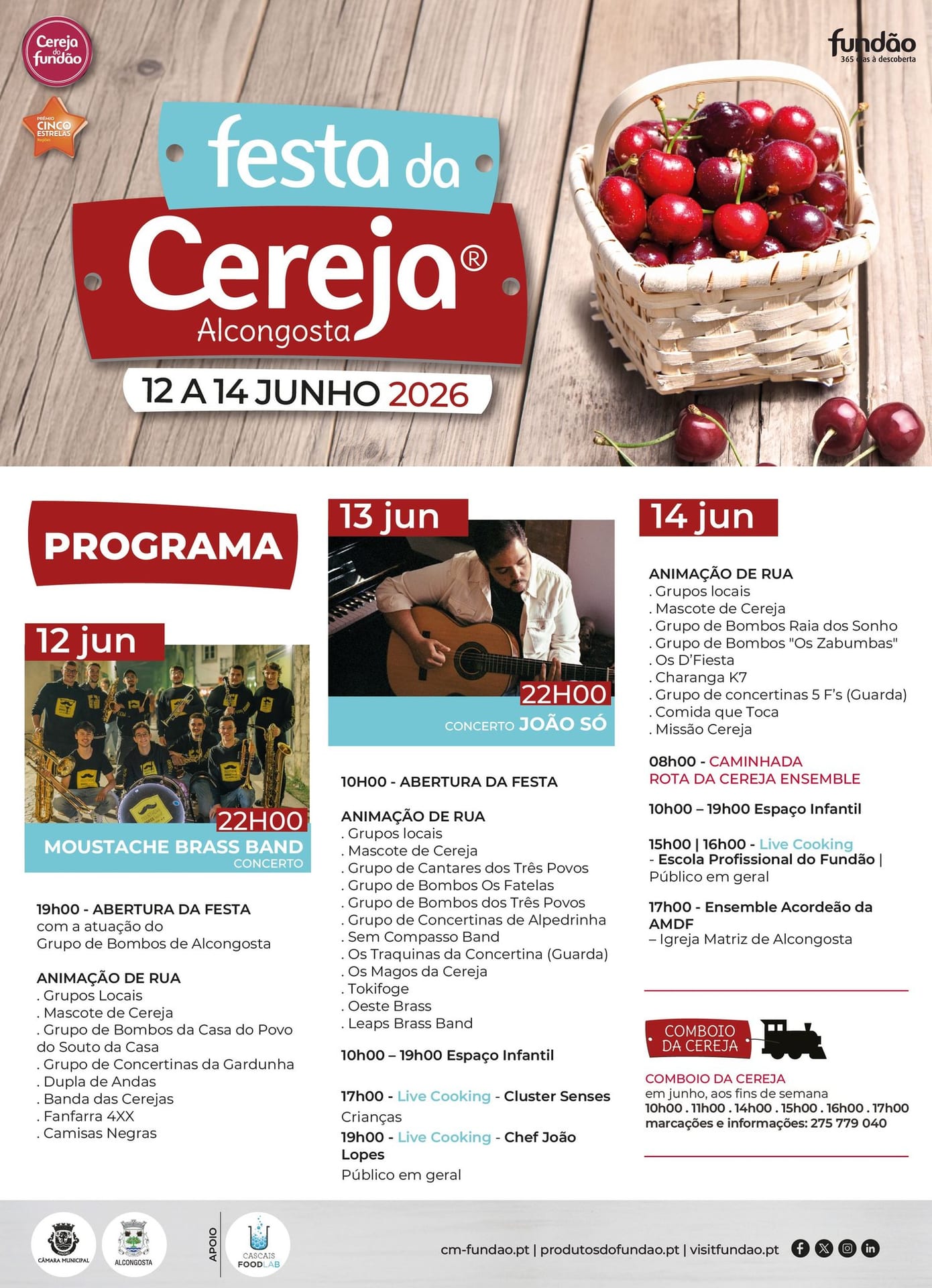 Cartaz de Festa da Cereja