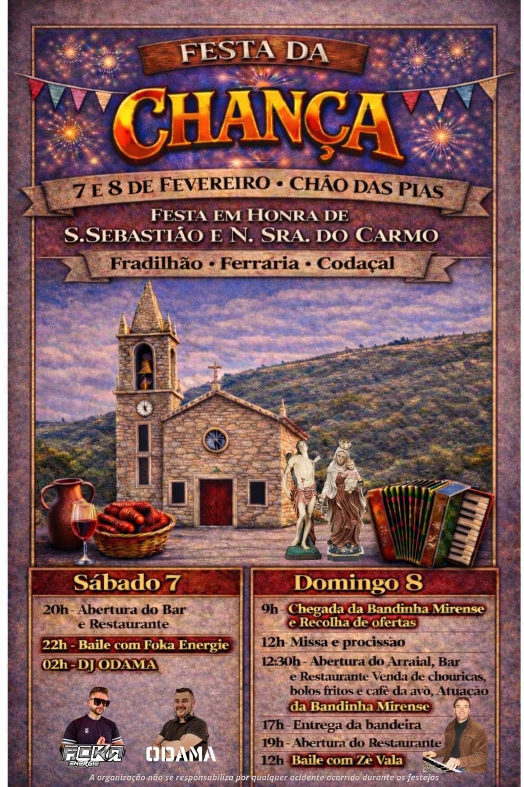 Cartaz de Festa da Chança