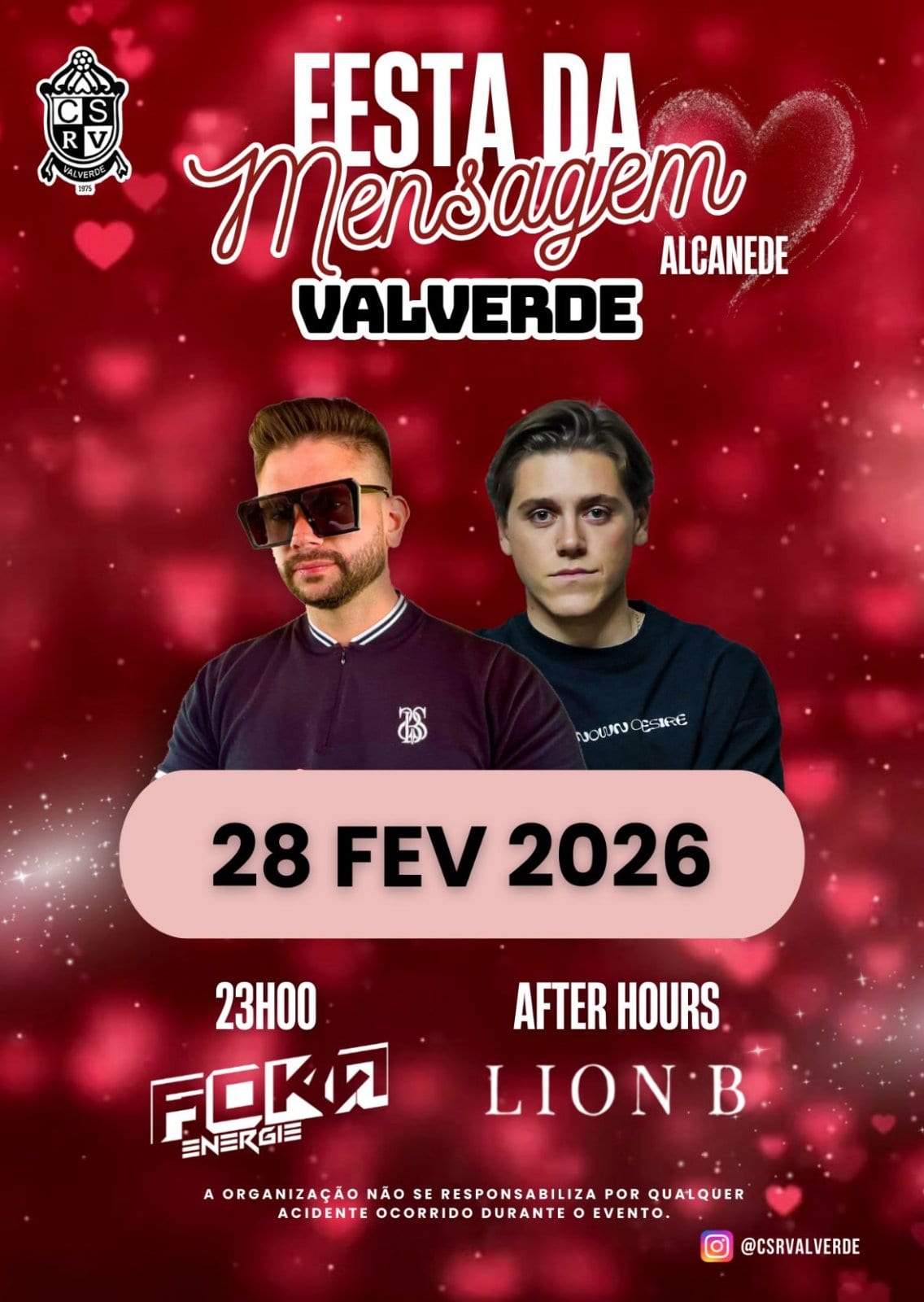 Cartaz de Festa da Mensagem