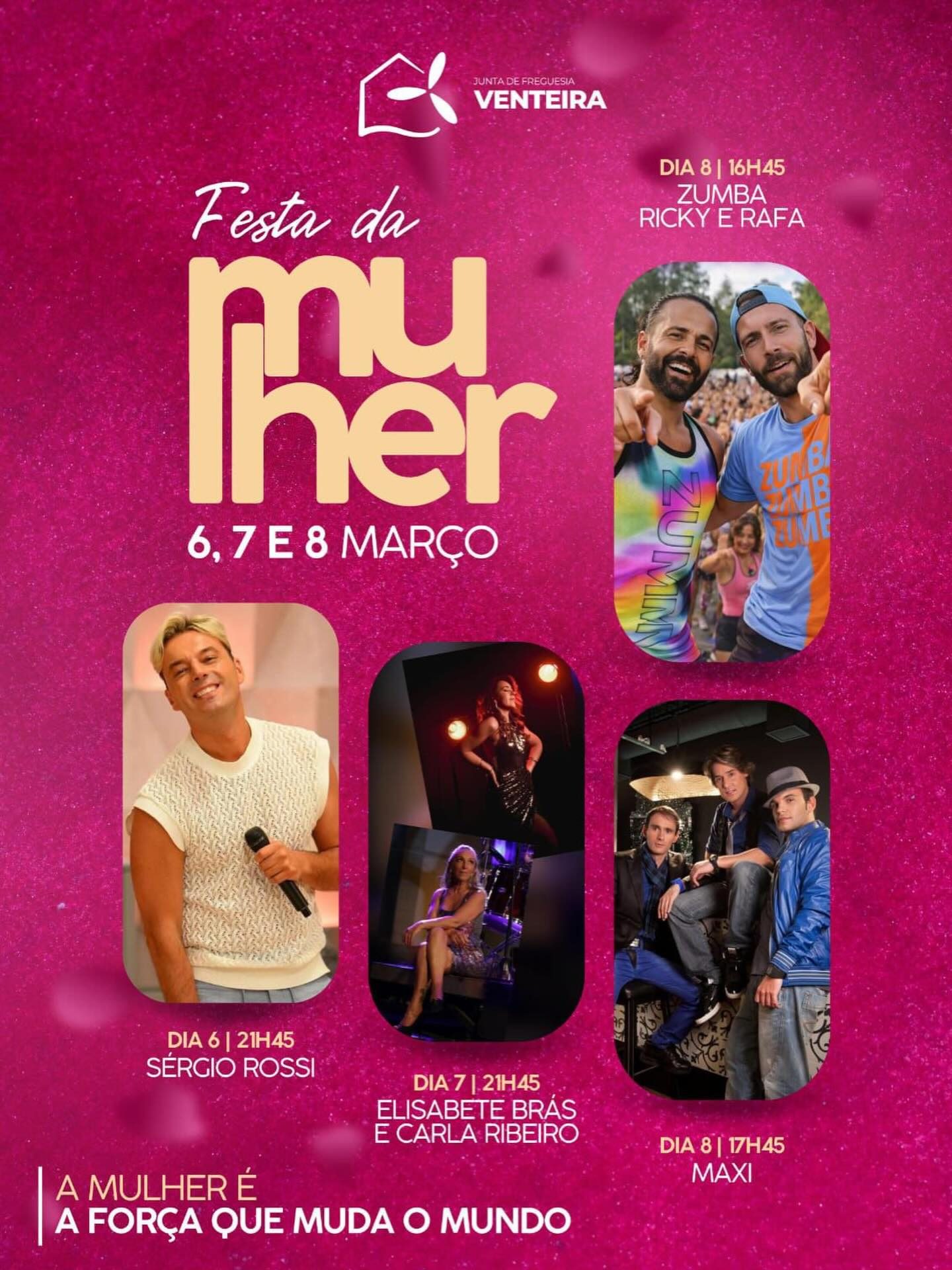Cartaz de Festa da Mulher